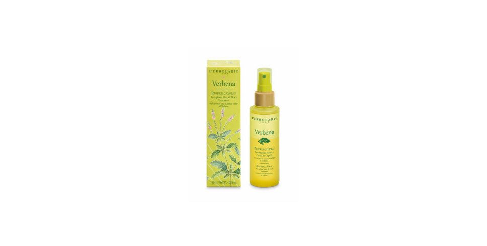 L´ERBOLARIO Körperspray Verbena 125ml, 2-Phasen Erfrischungsspray