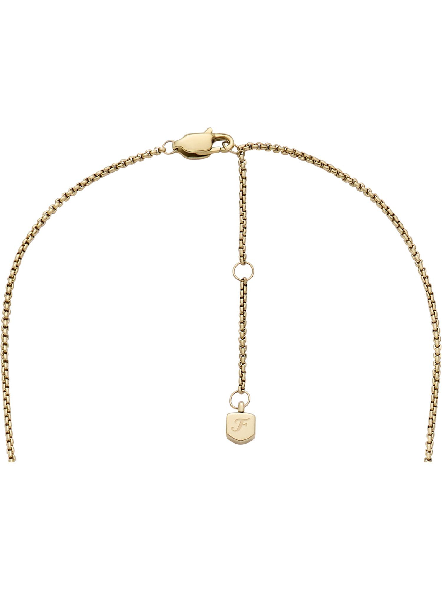 Fossil Collier Fossil Damen-Kette Edelst...