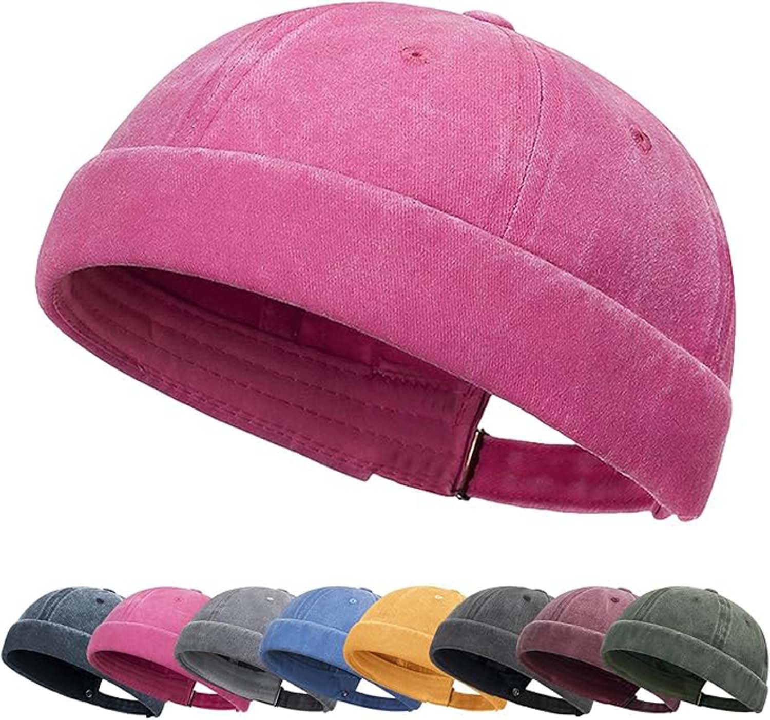 Zaewry Dockermütze Docker-Cap Herren Seemannsmütze Hafenmütze Basecap Tragbar