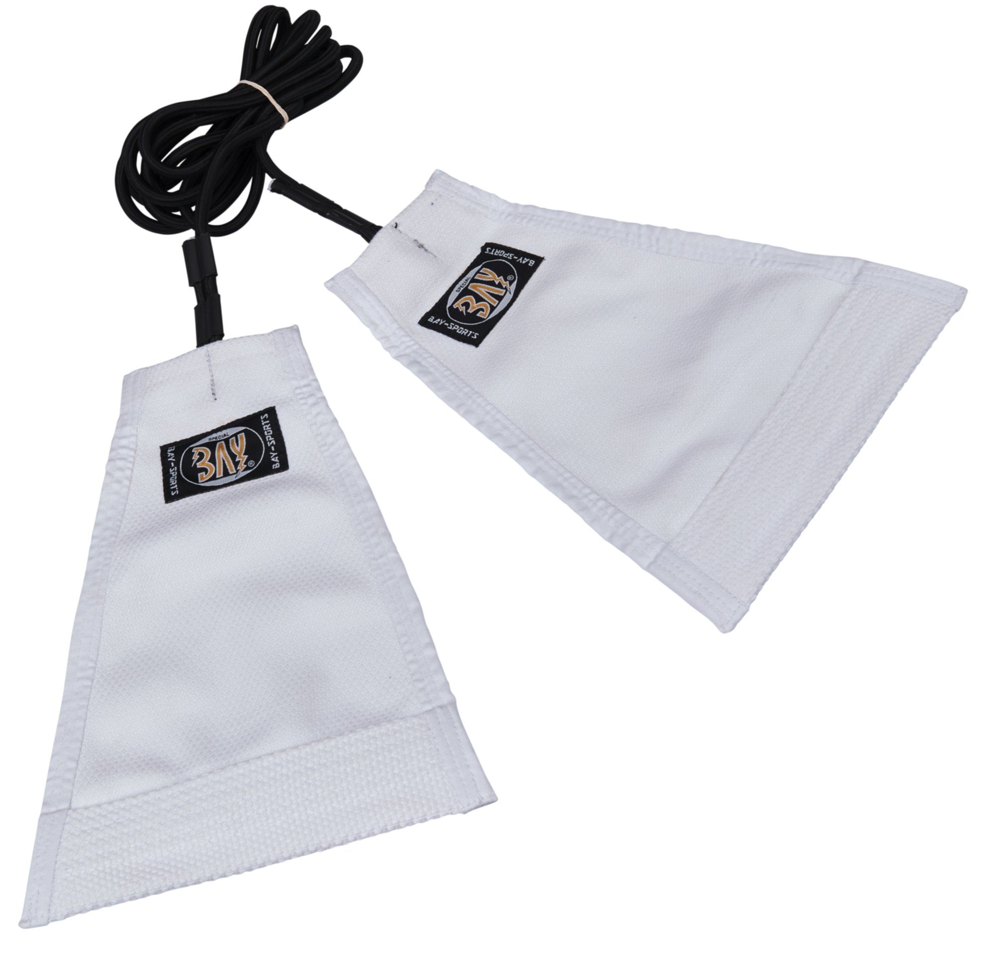 BAY-Sports Expander Uchi Komi WEISS Elastikband Grifftraining Zugband Zugübungen Tube Kampfsport, Griffkraft Training Judo, MMA, Krav Maga, Ju Jutsu, Jiu Jitsu, Grappling