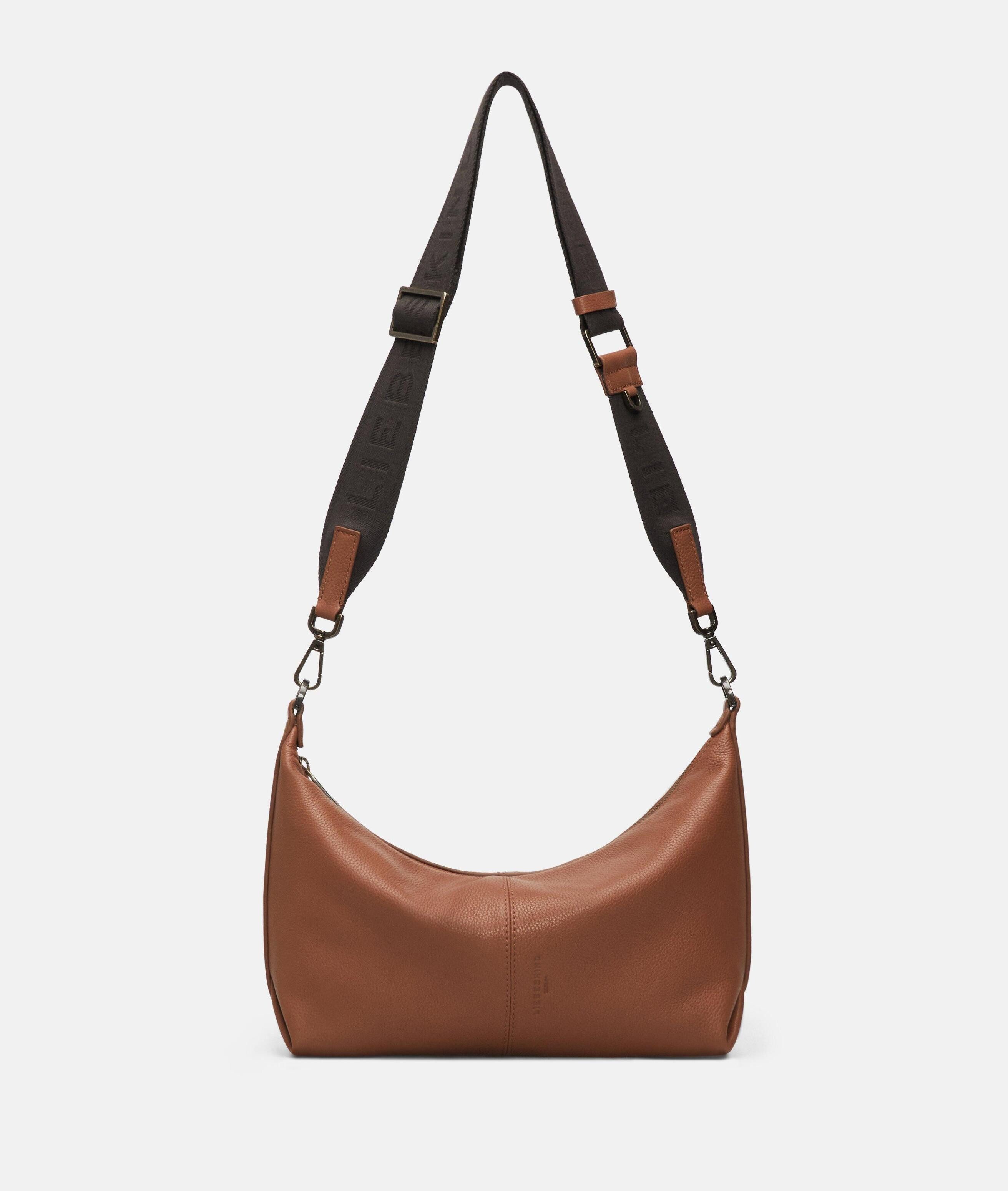 Liebeskind Berlin Schultertasche Paris Hobo S, Handliche Tasche aus Rindsleder