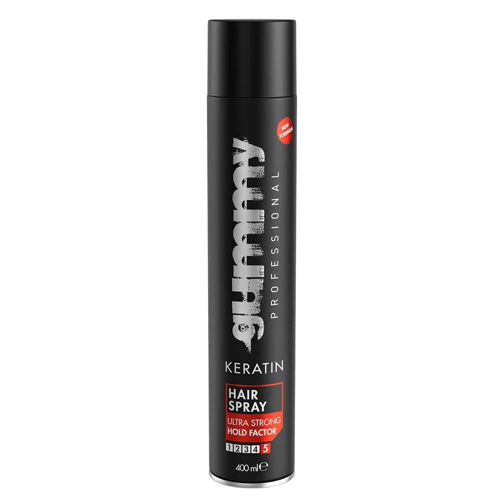 Gummy Professional Haarspray Keratin Hair Spray Ultra Strong 400 ml