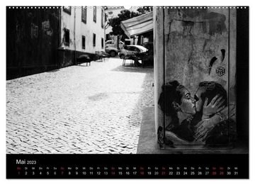 CALVENDO Wandkalender Das Licht in Schwarz und Weiß (Premium, hochwertiger DIN A2 Wandkalender 2023, Kunstdruck in Hochglanz)