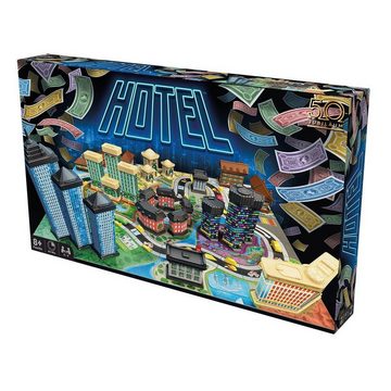 Asmodee Spiel, Familienspiel OOBD0001 - Hotel (Version 2024), Strategiespiel