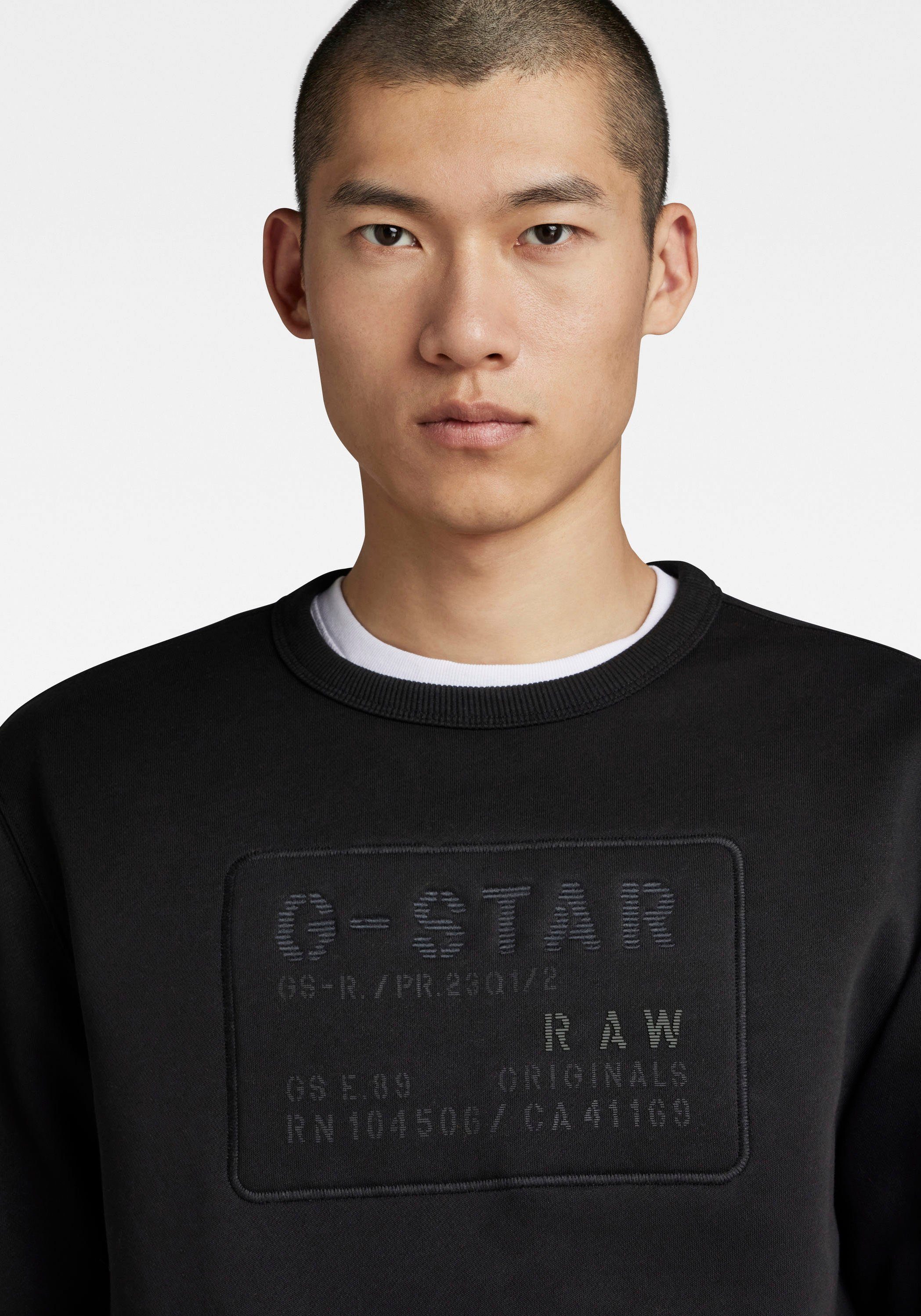 G-Star RAW Originals Sweatshirt Sweatshirt Dark black