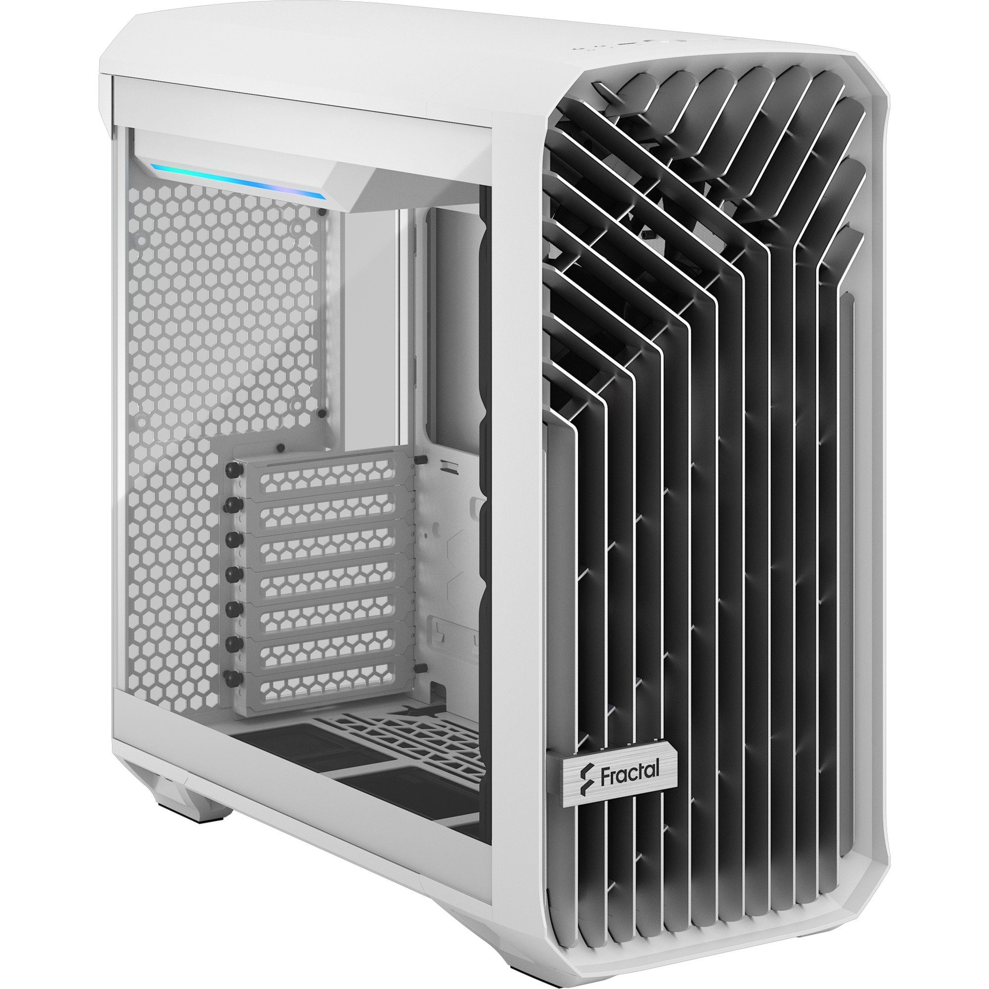 PC-Gehäuse Fractal Design Torrent Compact White TG Clear