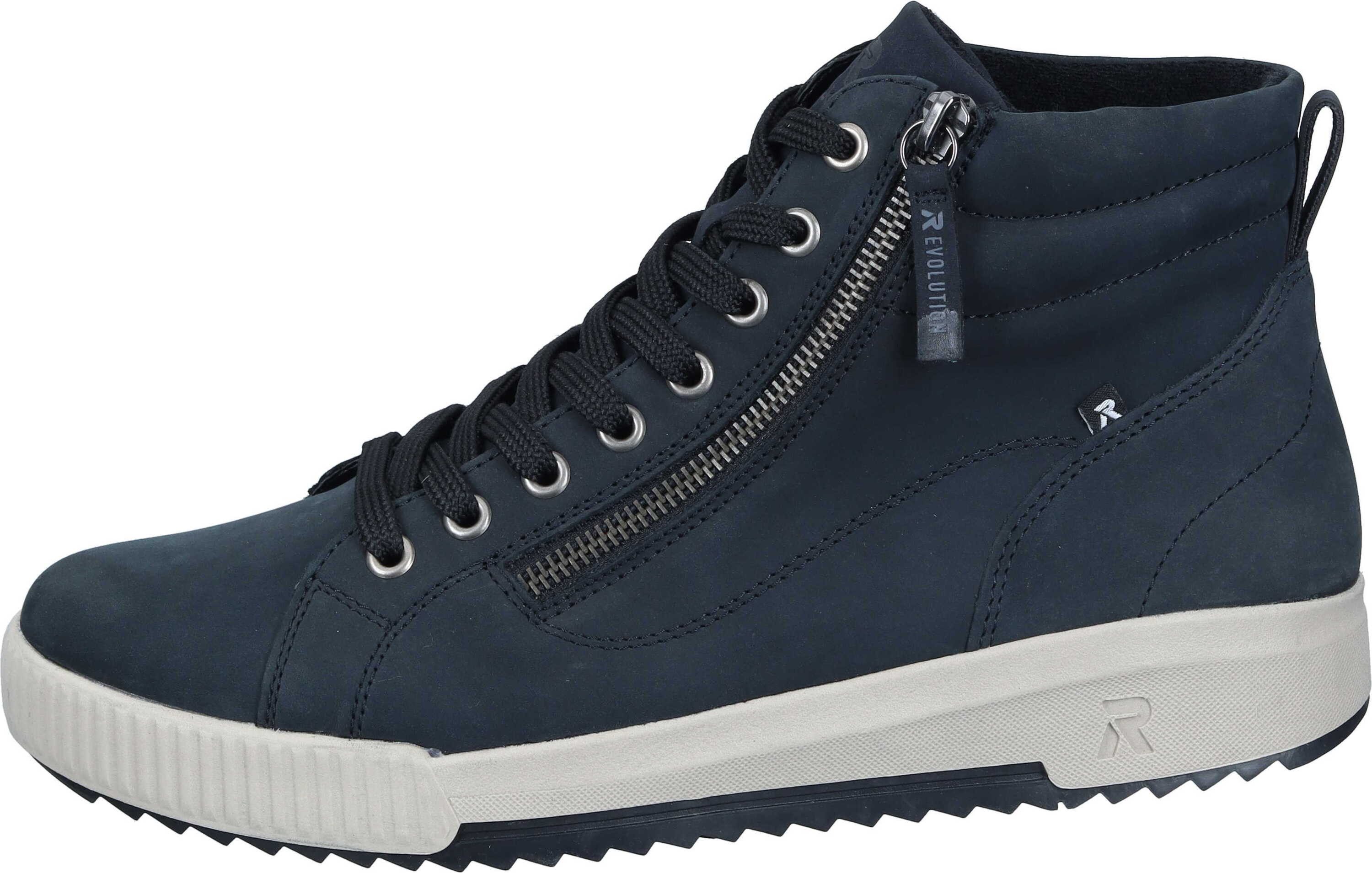 Rieker Stiefeletten Schnürstiefelette aus Textil günstig online kaufen