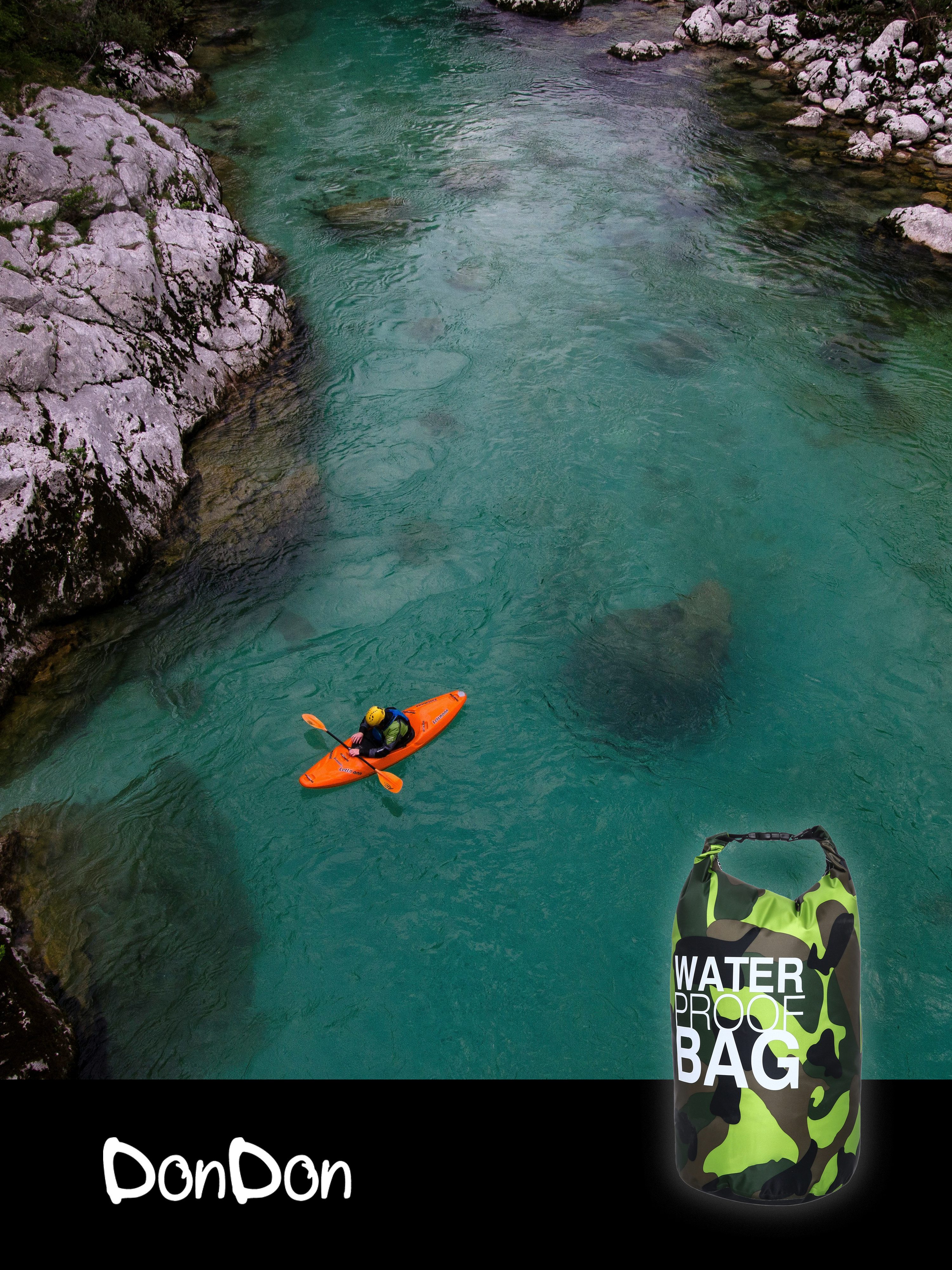 DonDon Drybag Beutel Trockentasche Trockenbeutel (1-tlg), wasserdichter outdoor Drybag