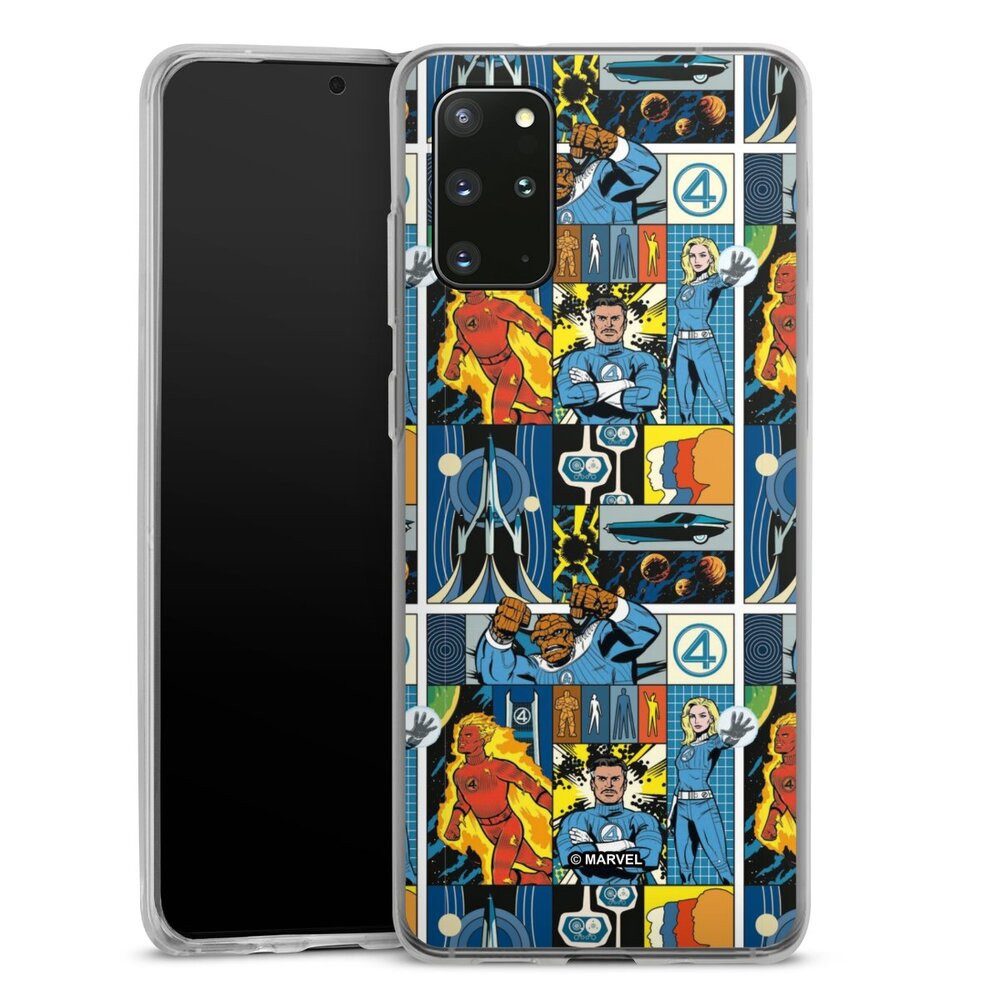 DeinDesign Handyhülle Marvel The Fantastic Four Offizielles Lizenzprodukt, Samsung Galaxy S20 Plus 5G Silikon Hülle Bumper Case Handy Schutzhülle