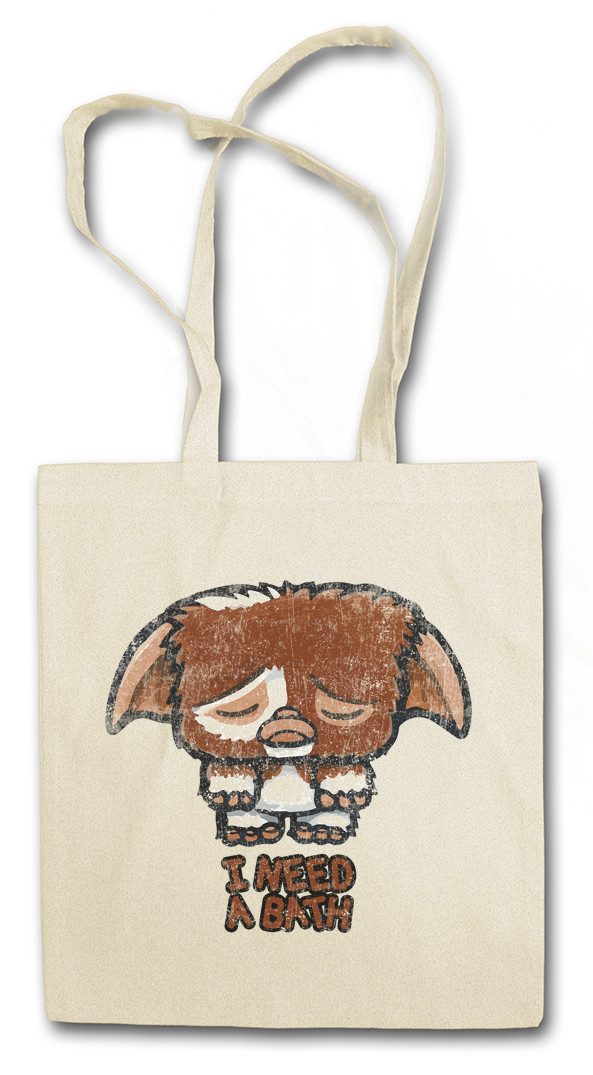 Urban Backwoods Beuteltasche I Need A Bath Stofftasche Gremlins Fun Gremlin Symbol Light Crossover (1-tlg), Kleine Monster Mogwai Gizmo