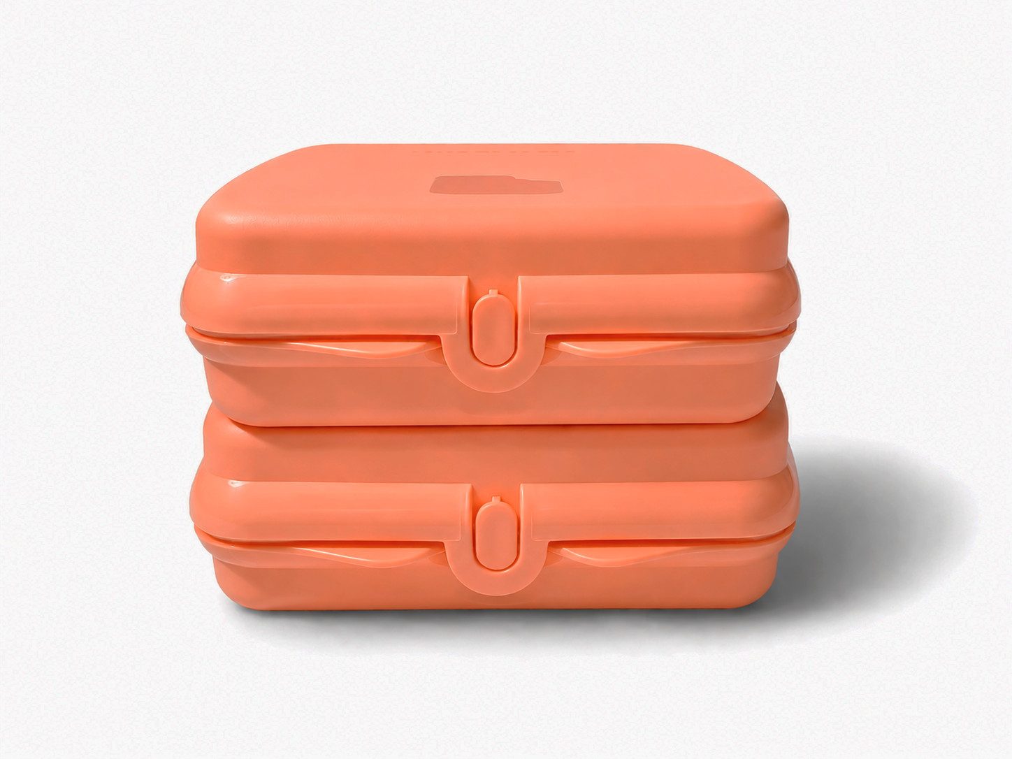 TUPPERWARE Lunchbox 2x Sandwich-Box orange