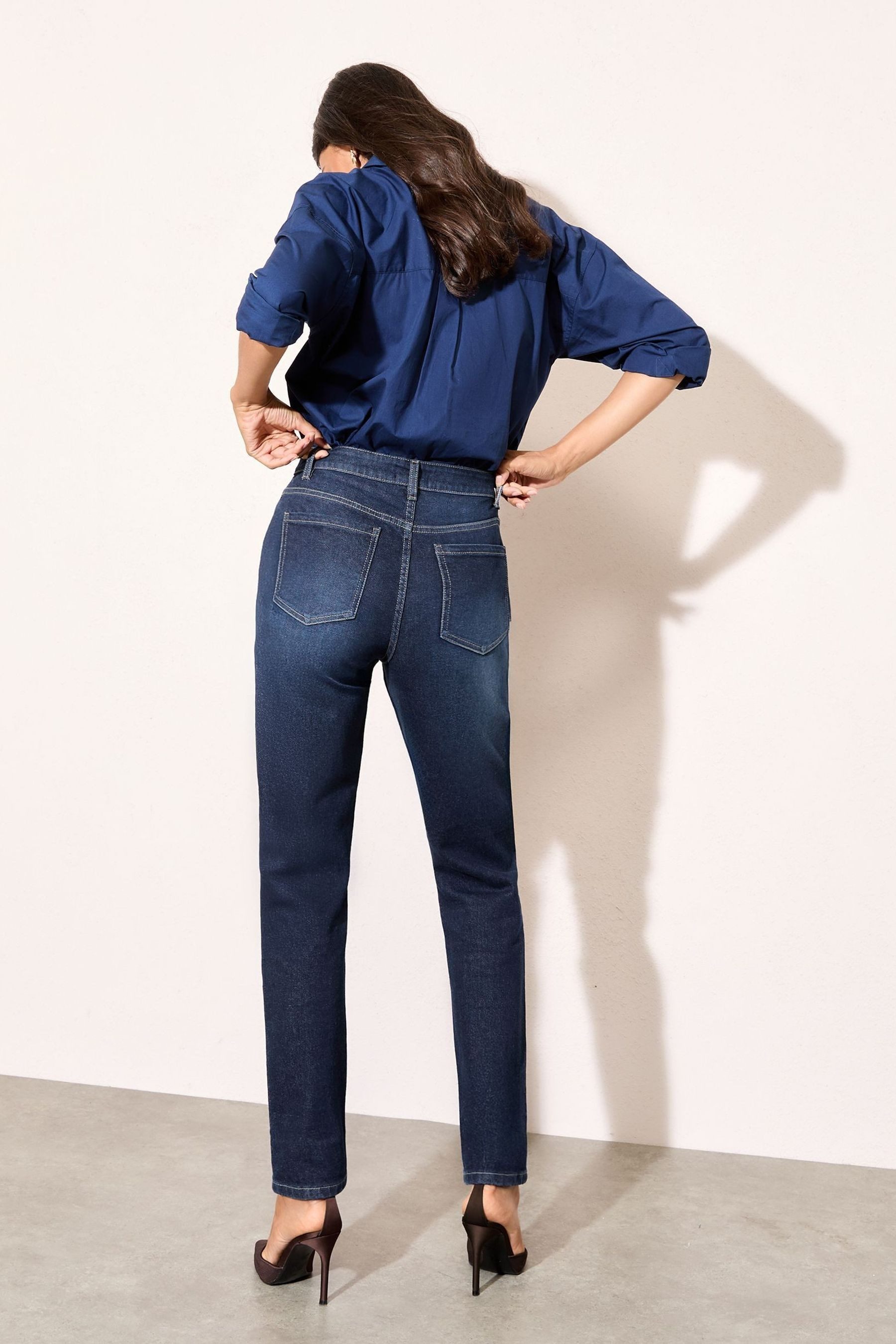 Friends Like These Slim-fit-Jeans Friends Like These Mom-Jeans, Regular (1-tlg)
