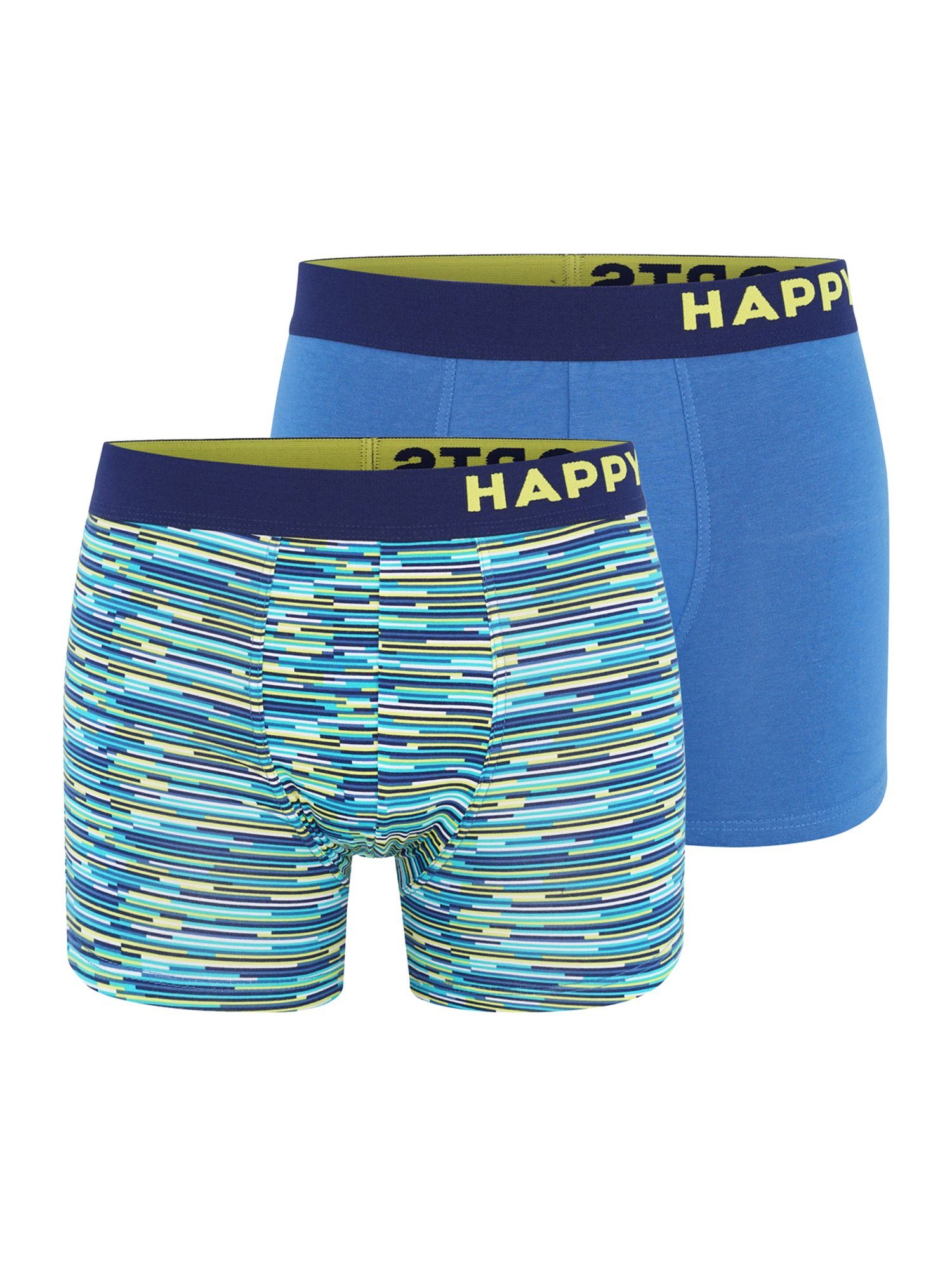 HAPPY SHORTS Retro Pants Motivprint Trunks Abstract Stripes