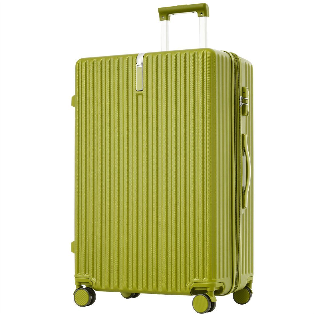 DÖRÖY Koffer Hartschalen-Koffer,Rollkoffer,Reisekoffer,65*43*28cm, grün