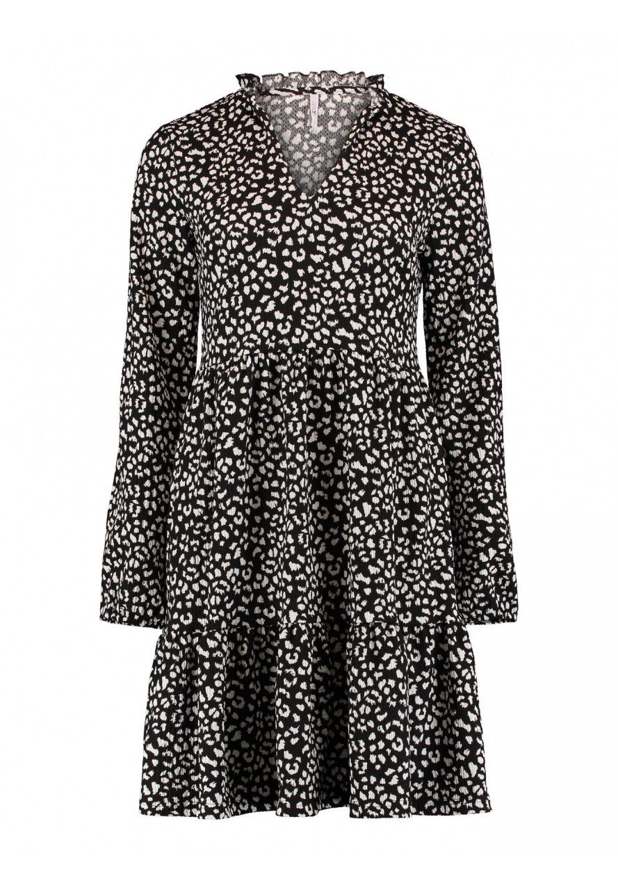 HaILY’S Druckkleid SH P DR Al44ba - 6647 black leo günstig online kaufen