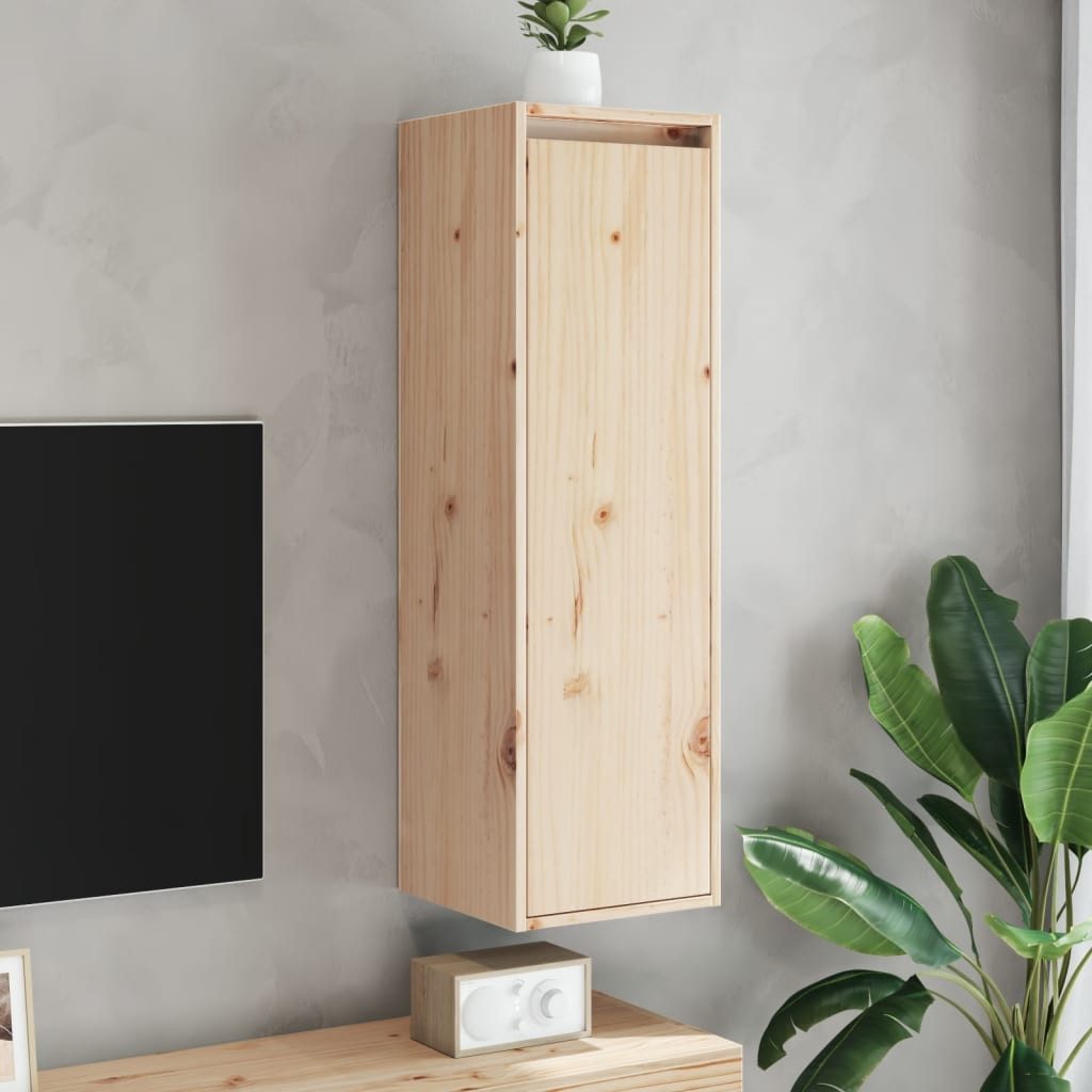 vidaXL Regal Wandschrank 30x30x100 cm Massivholz günstig online kaufen