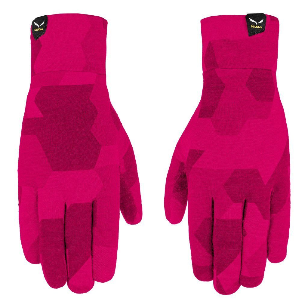 Salewa Unterziehhandschuhe Winterhandschuhe Cristallo AM (warm) pink Damen