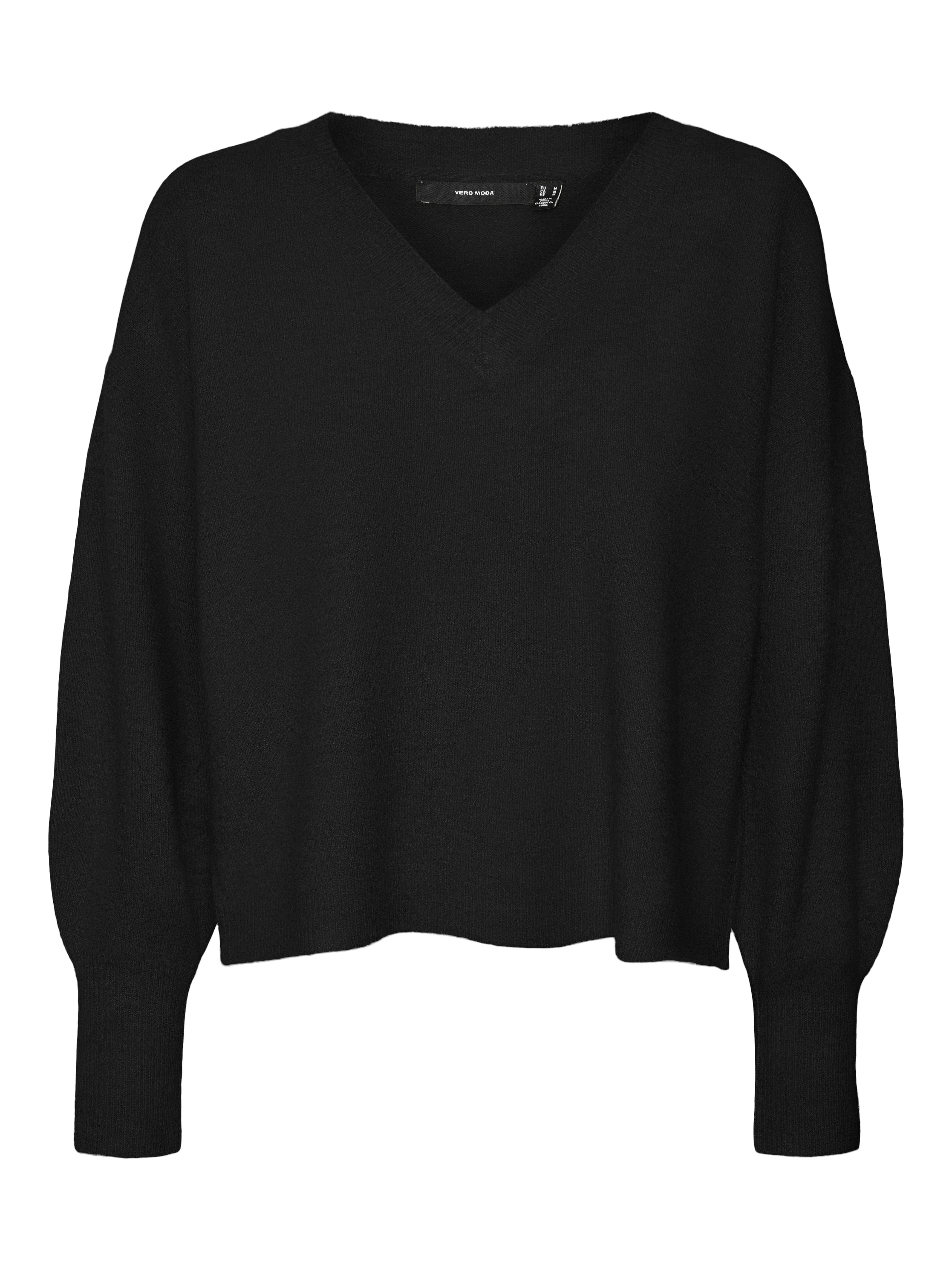 Vero Moda V-Ausschnitt-Pullover VMJUPITER LS V-NECK günstig online kaufen