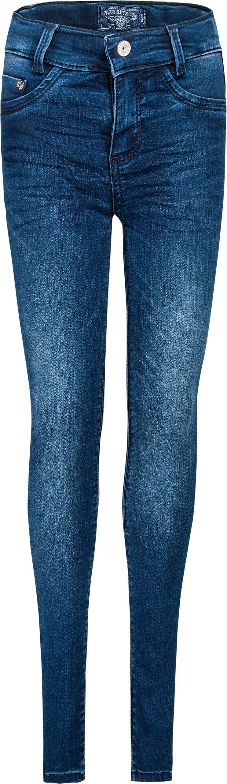 Slim-fit-Jeans superslim Skinny blue Jeans EFFECT ultrastretch BLUE fit medium