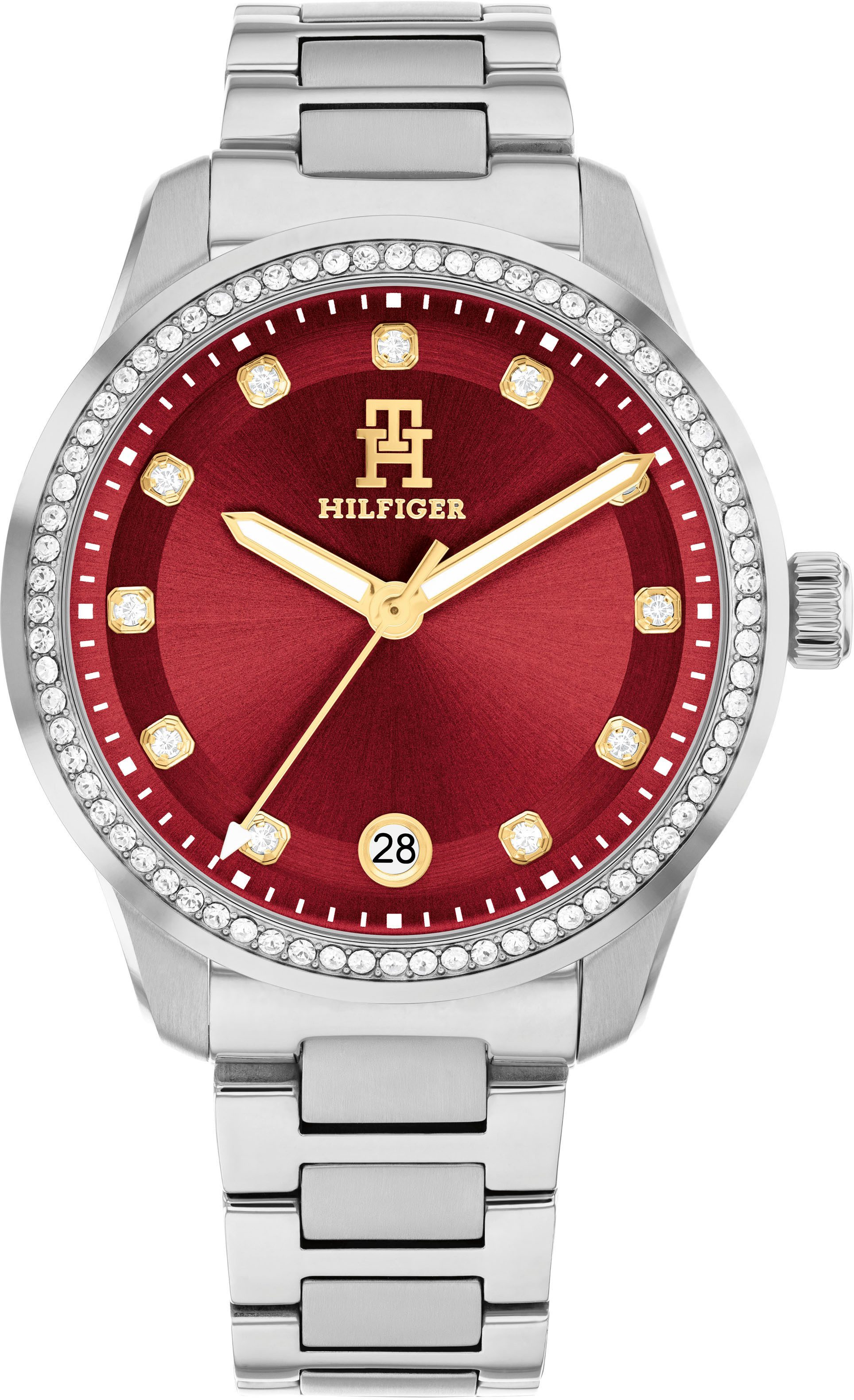 Tommy Hilfiger Quarzuhr TH85 CRYSTALS 1782794, günstig online kaufen