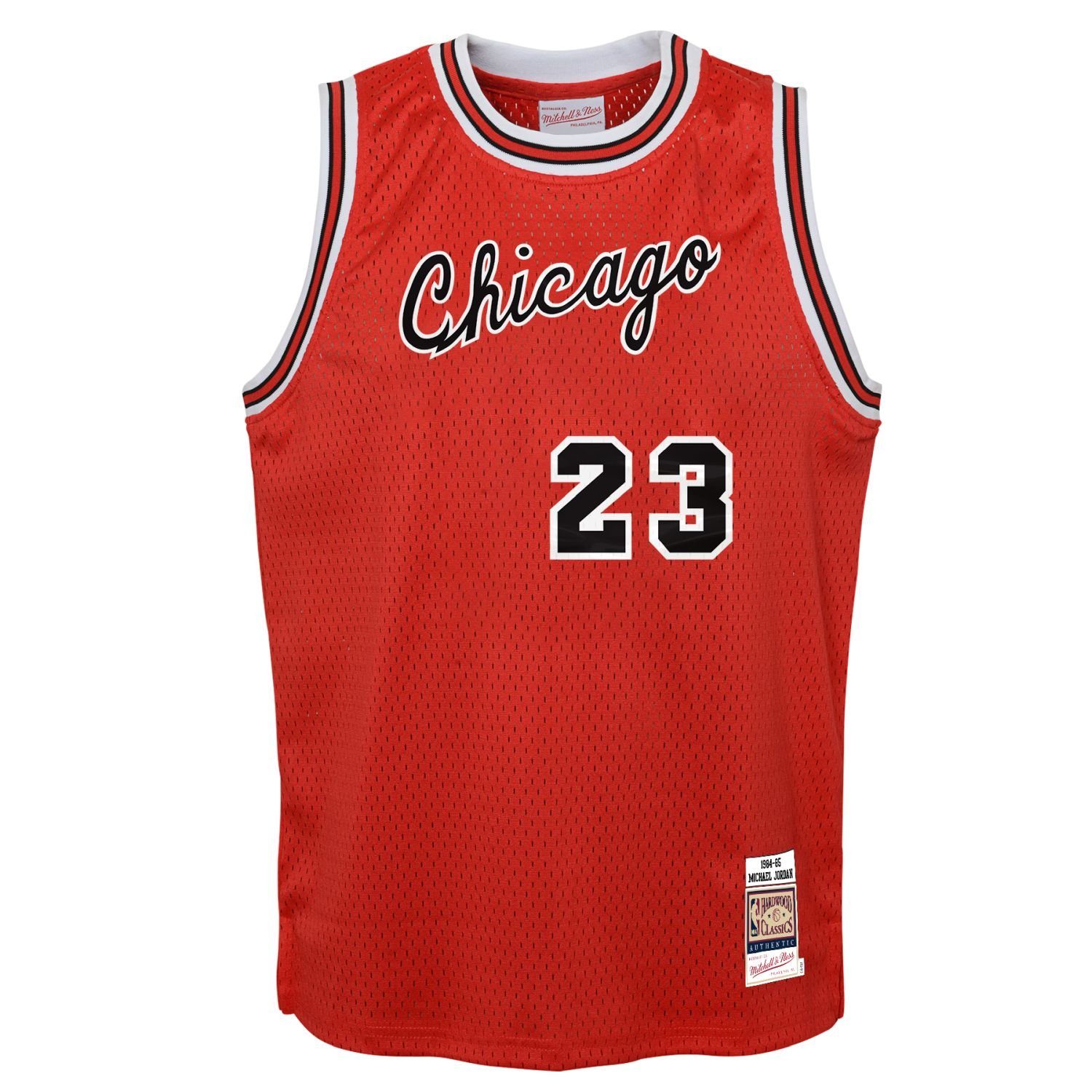 Bulls Mitchell Authentic Jersey Ness Chicago Jorda Michael Print-Shirt & 1984