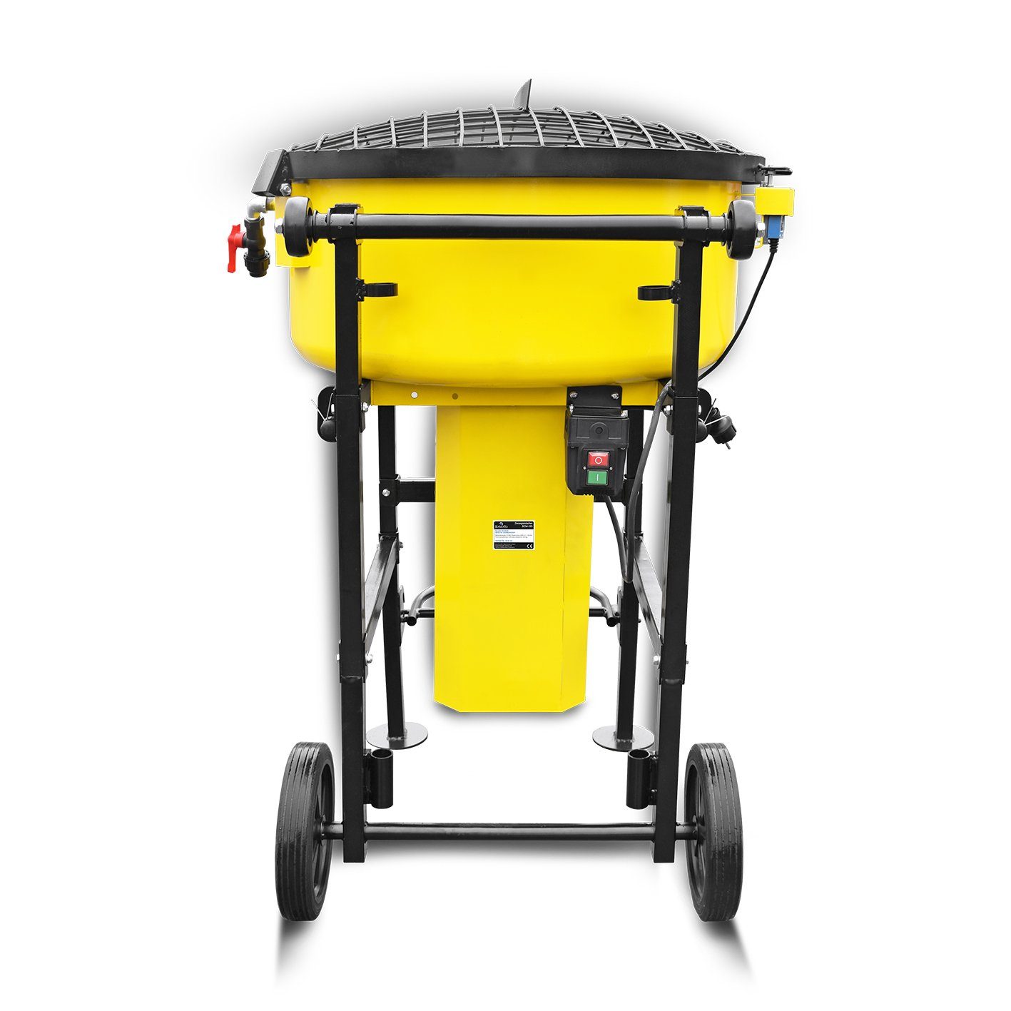 BAMATO Betonmischer BCM-120, (1 St), Wasseranschluss, Sackaufreißer, Zwangsmischer