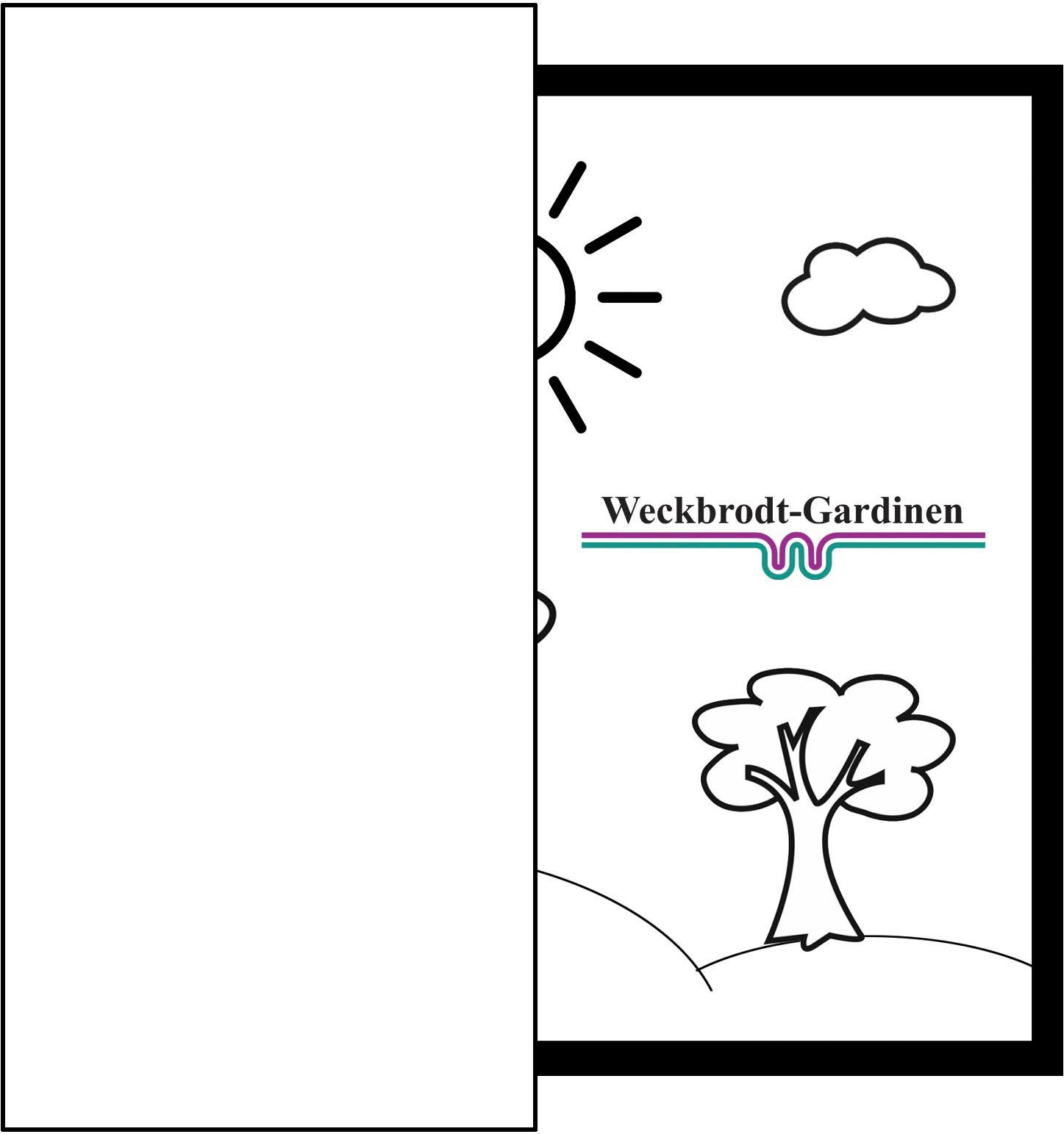 Weckbrodt Scheibengardine Wichtel + Hirsch, Schlaufen günstig online kaufen