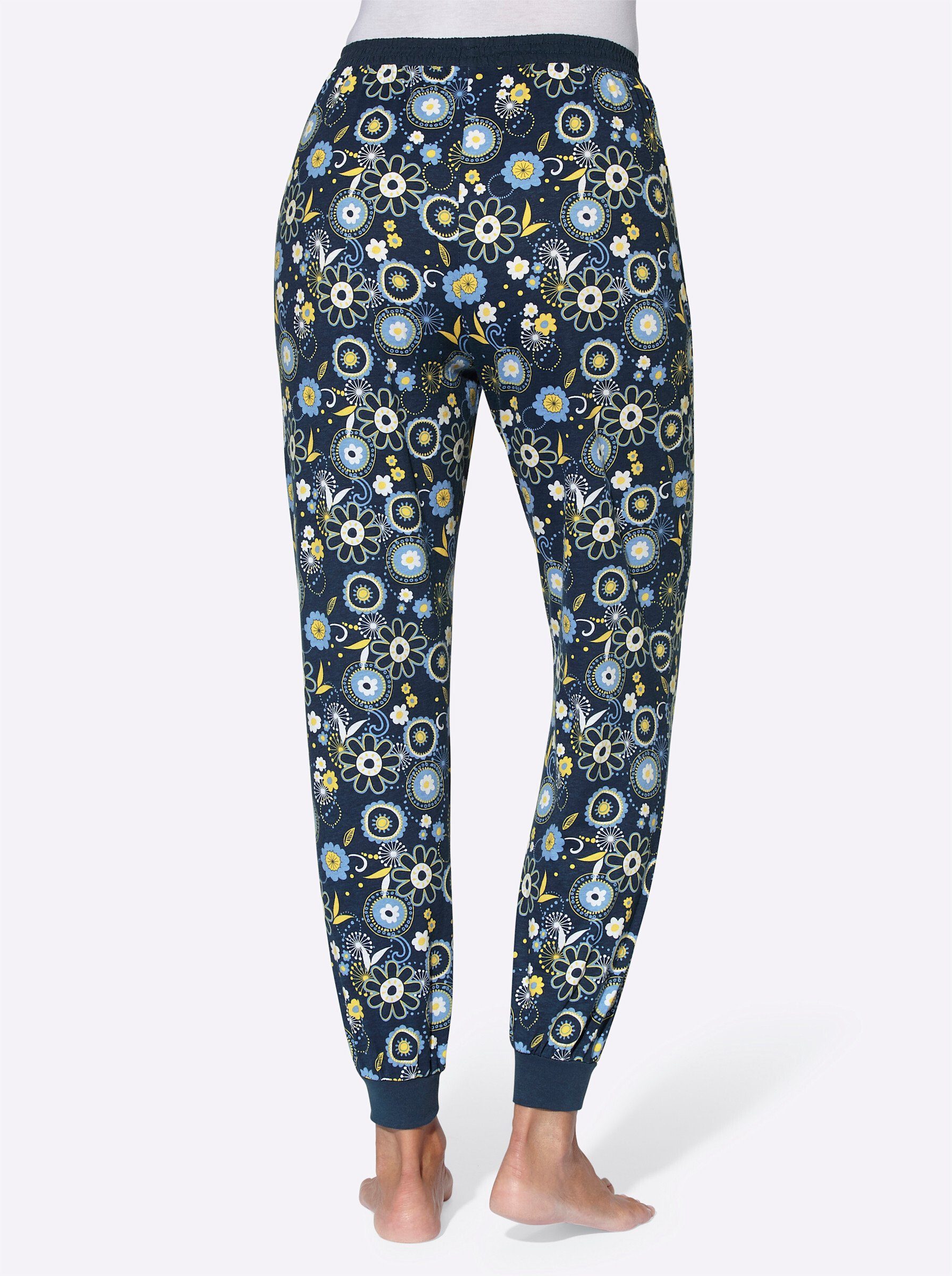 Sieh an! Schlafanzug Schlafanzug-Hose Ärmellos