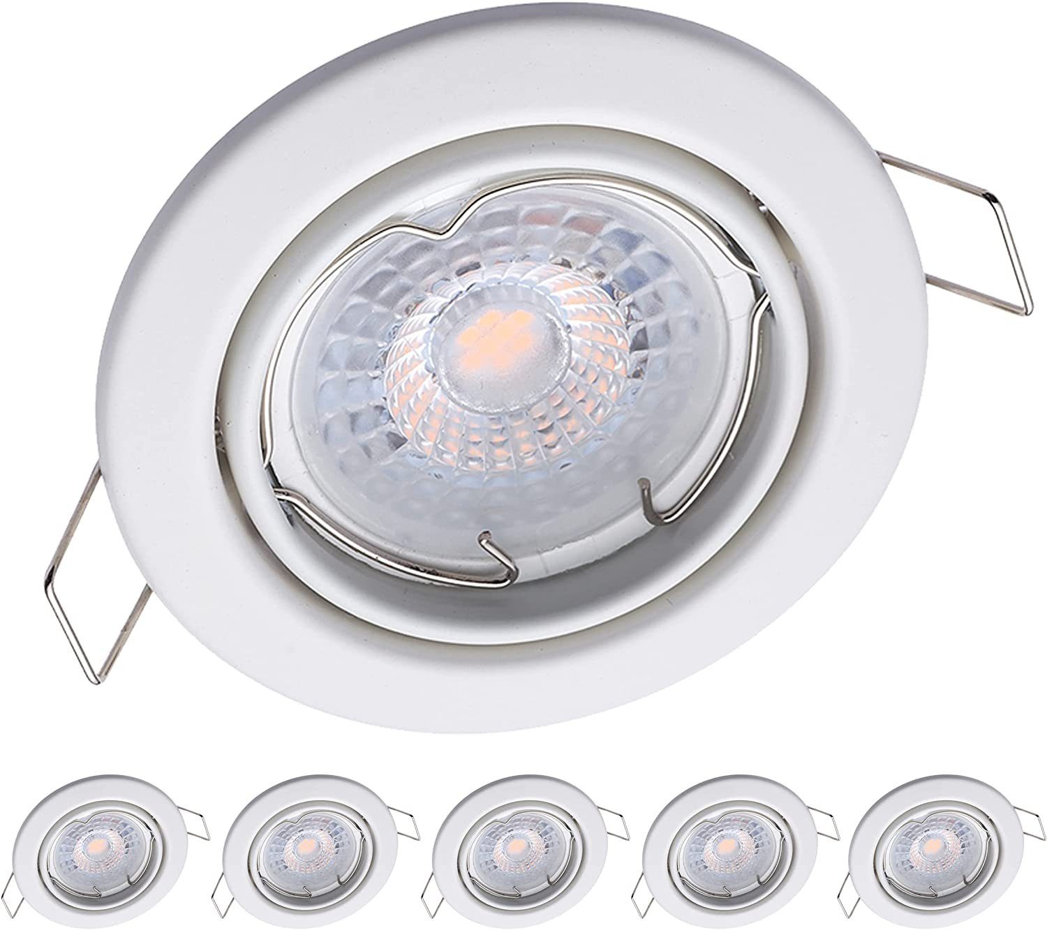 Oktaplex lighting LED Einbaustrahler 6 Stück günstig online kaufen