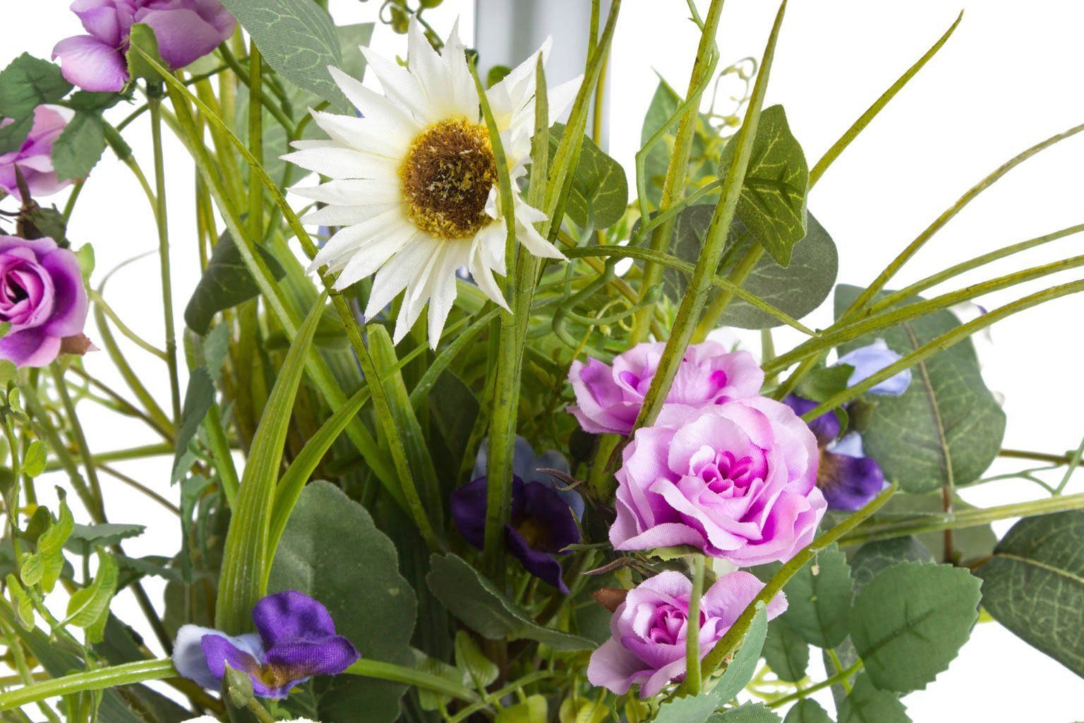 42 cm, Sommerblumen, Sommerblumen Naturgetreue Kunstpflanze Kunstblume Höhe Botanic-Haus,