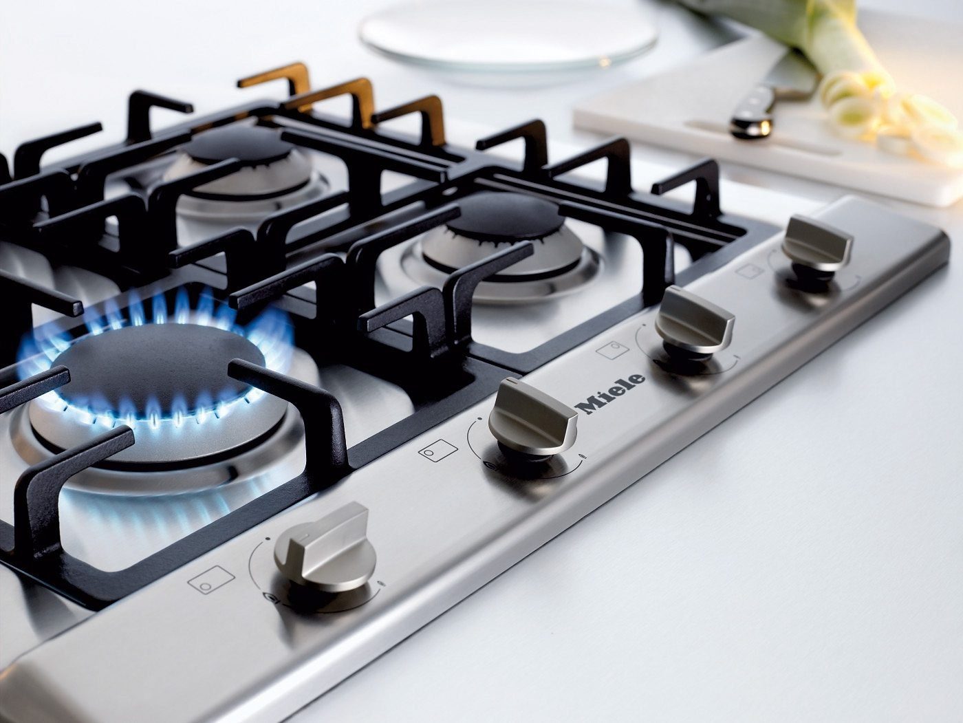 Miele Gas-Kochfeld KM 2010 G, Besonders sicher – GasStop Funktion
