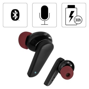 Hama Spirit Pocket, True Wireless TWS, In-Ear Bluetooth Headset, Kopfhörer Bluetooth-Kopfhörer (Google Assistant, Siri, Duplex, Sprachsteuerung)