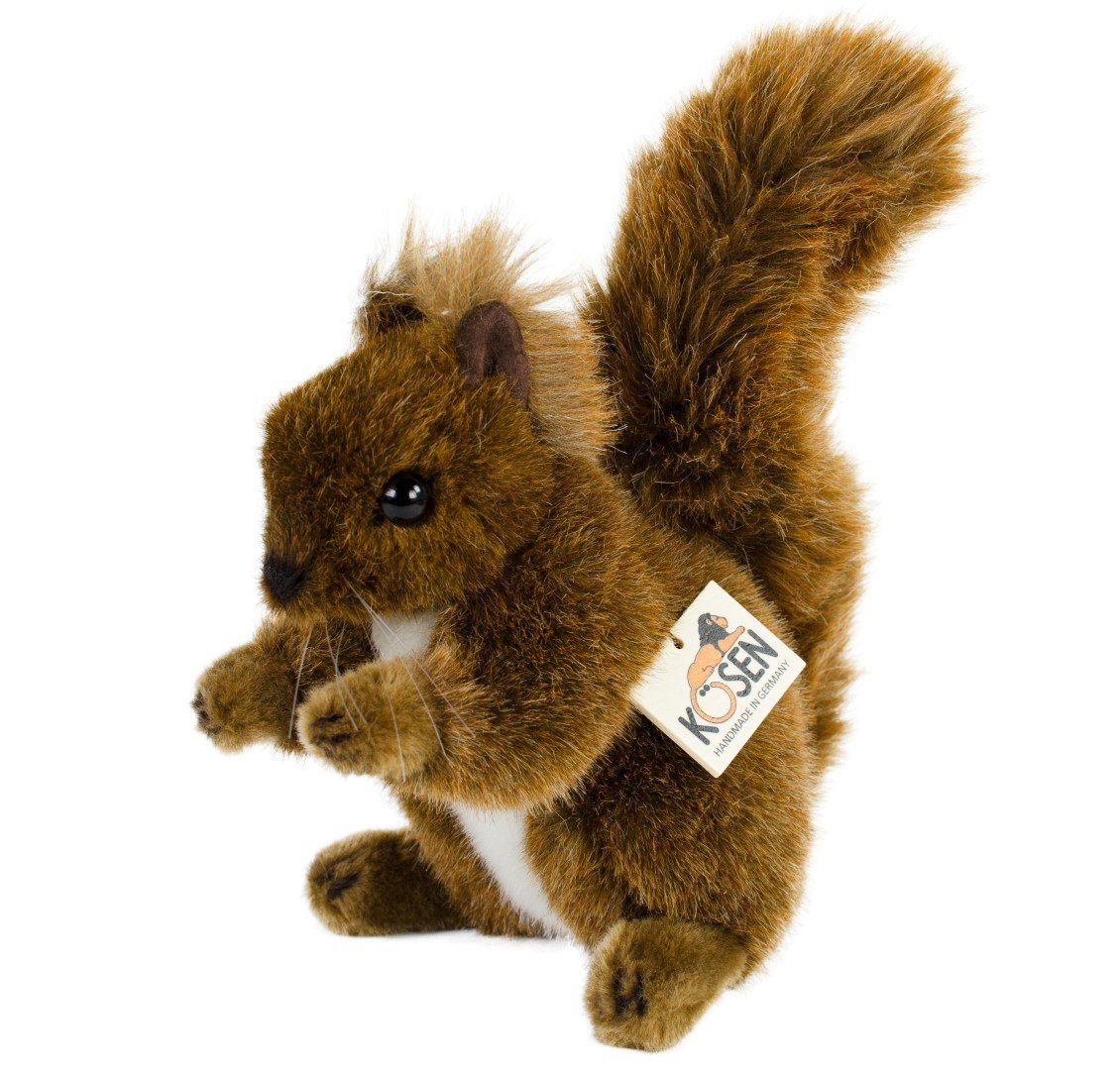 Kösen Kuscheltier Kösen Eichhörnchen 23 cm braun sitzend