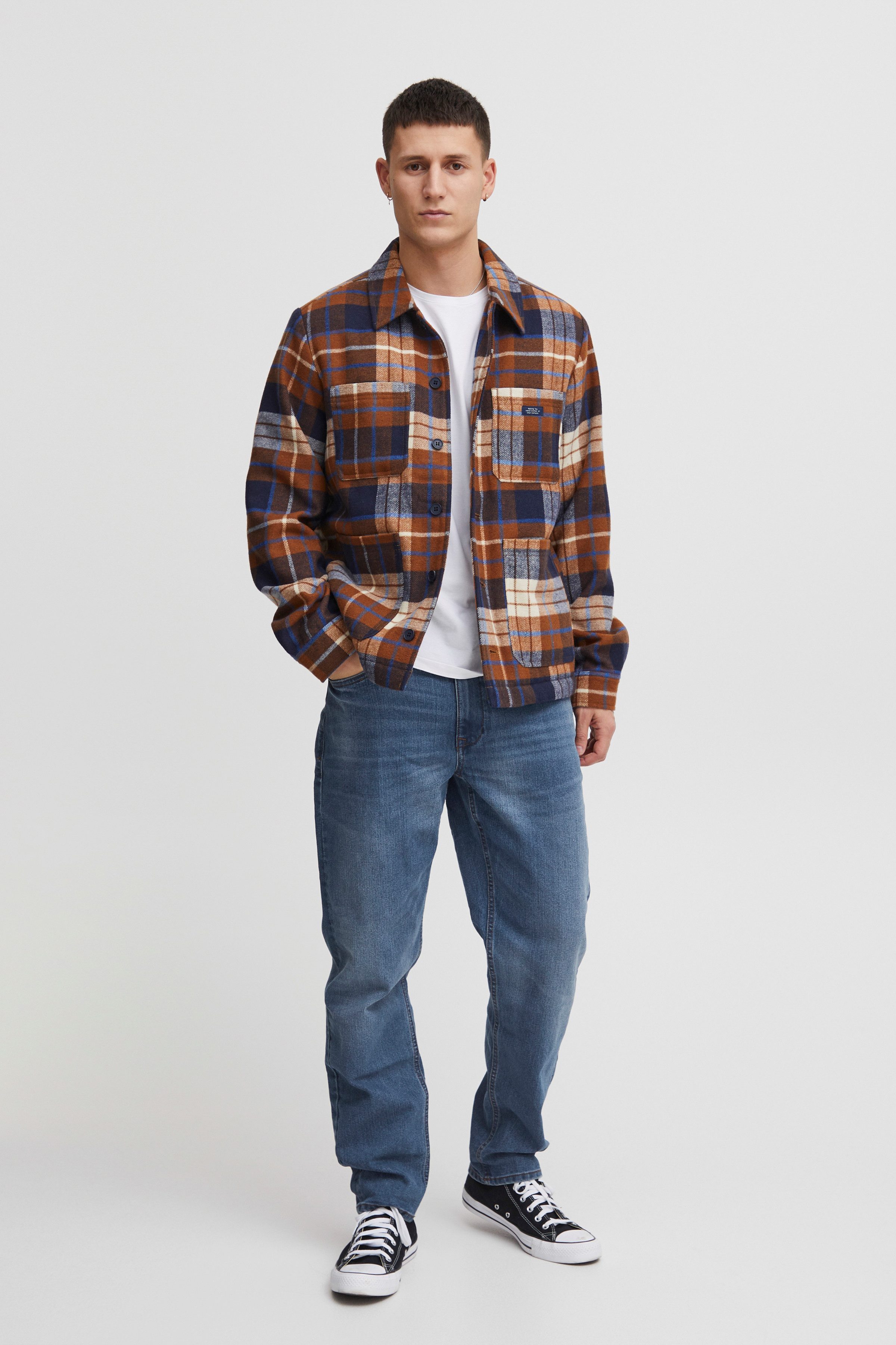 Blend Relax-fit-Jeans Thunder Relaxed fit - NOOS aus Baumwollmischung, mit Abriebeffekten