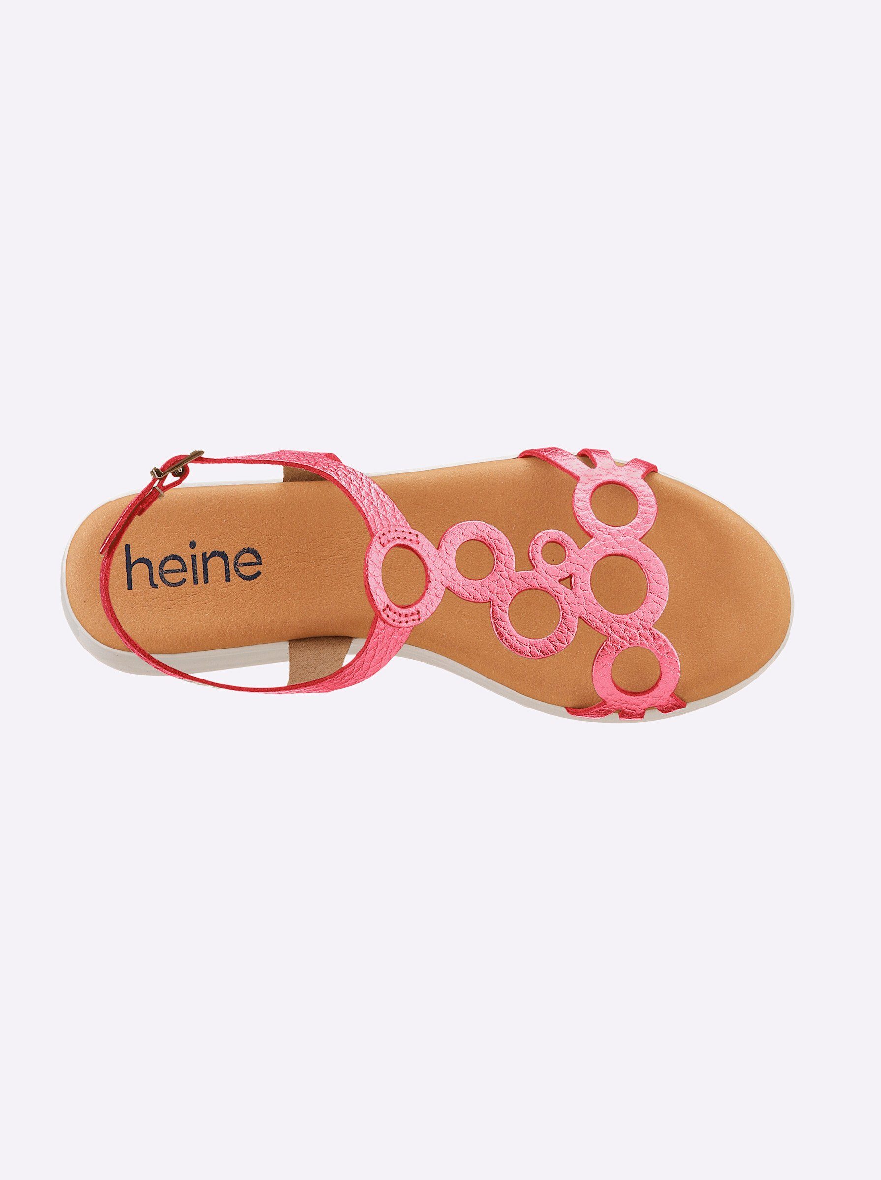 Sandalette heine pink