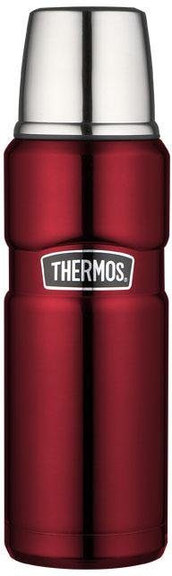 THERMOS Isolierflasche Stainless King rot