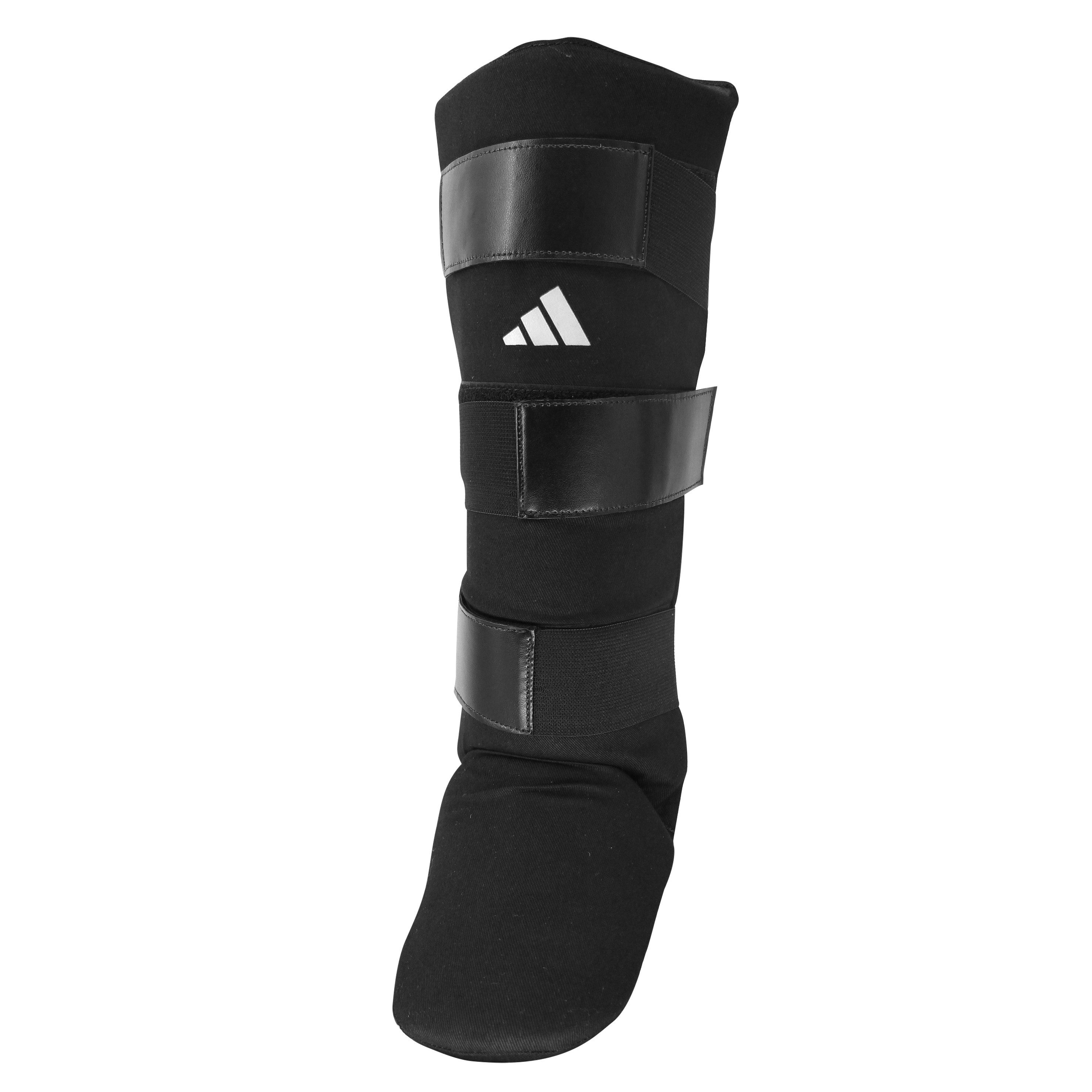 adidas Performance Kampfsport Schienbeinschoner adidas Textile Shin Instep Guard black/white – Bild 2 von 5