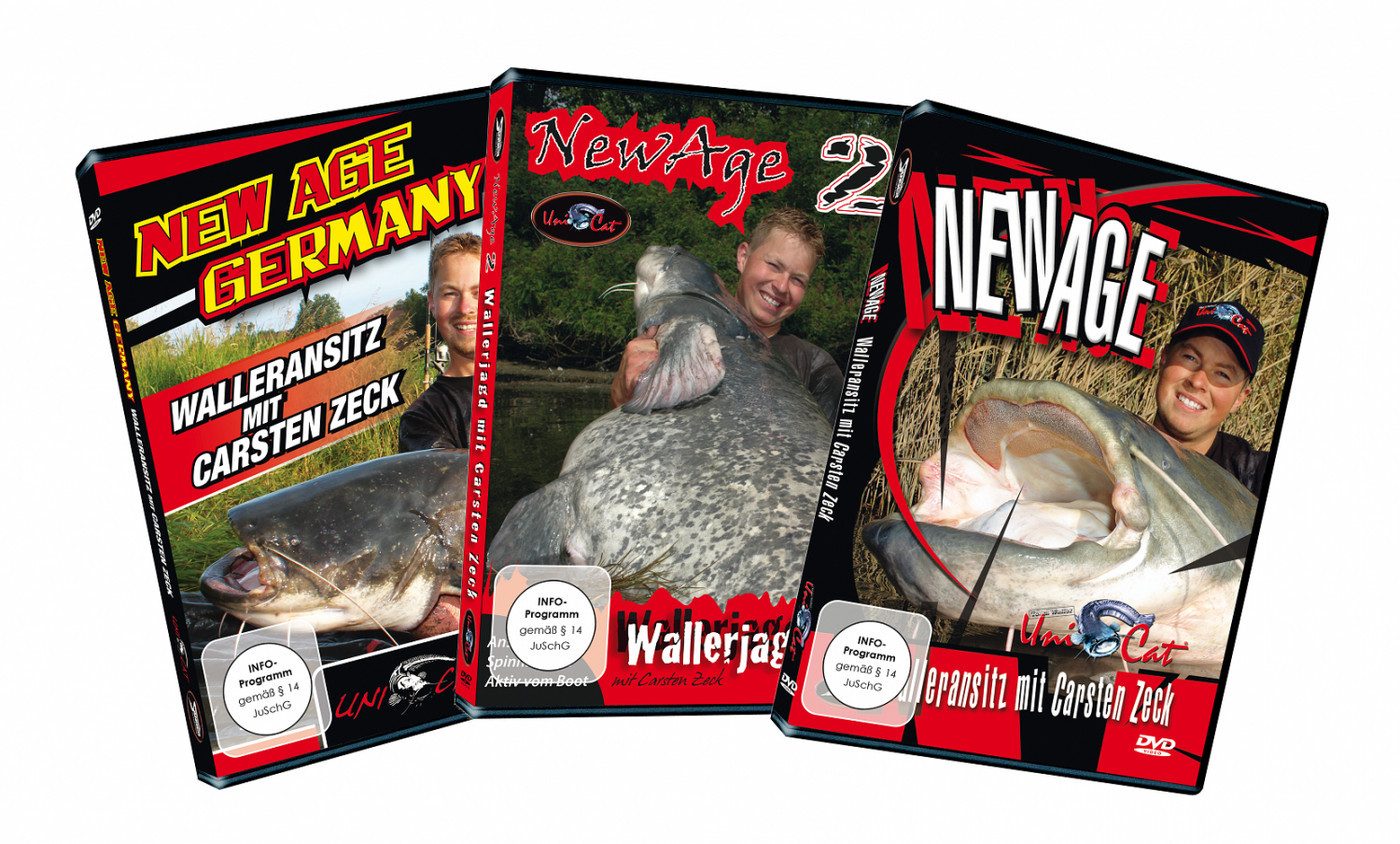 Zeck Fishing DVD 3 Zeck New Age DVDs Wallerangeln mit Carsten Zeck