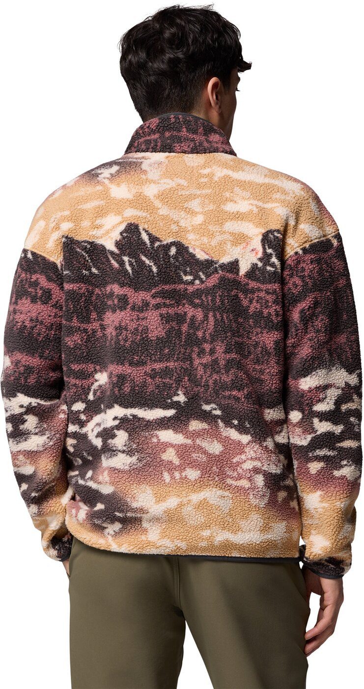 Columbia Strickfleece-Pullover Helvetia? II Printed Half Snap Fleece CAMEL günstig online kaufen