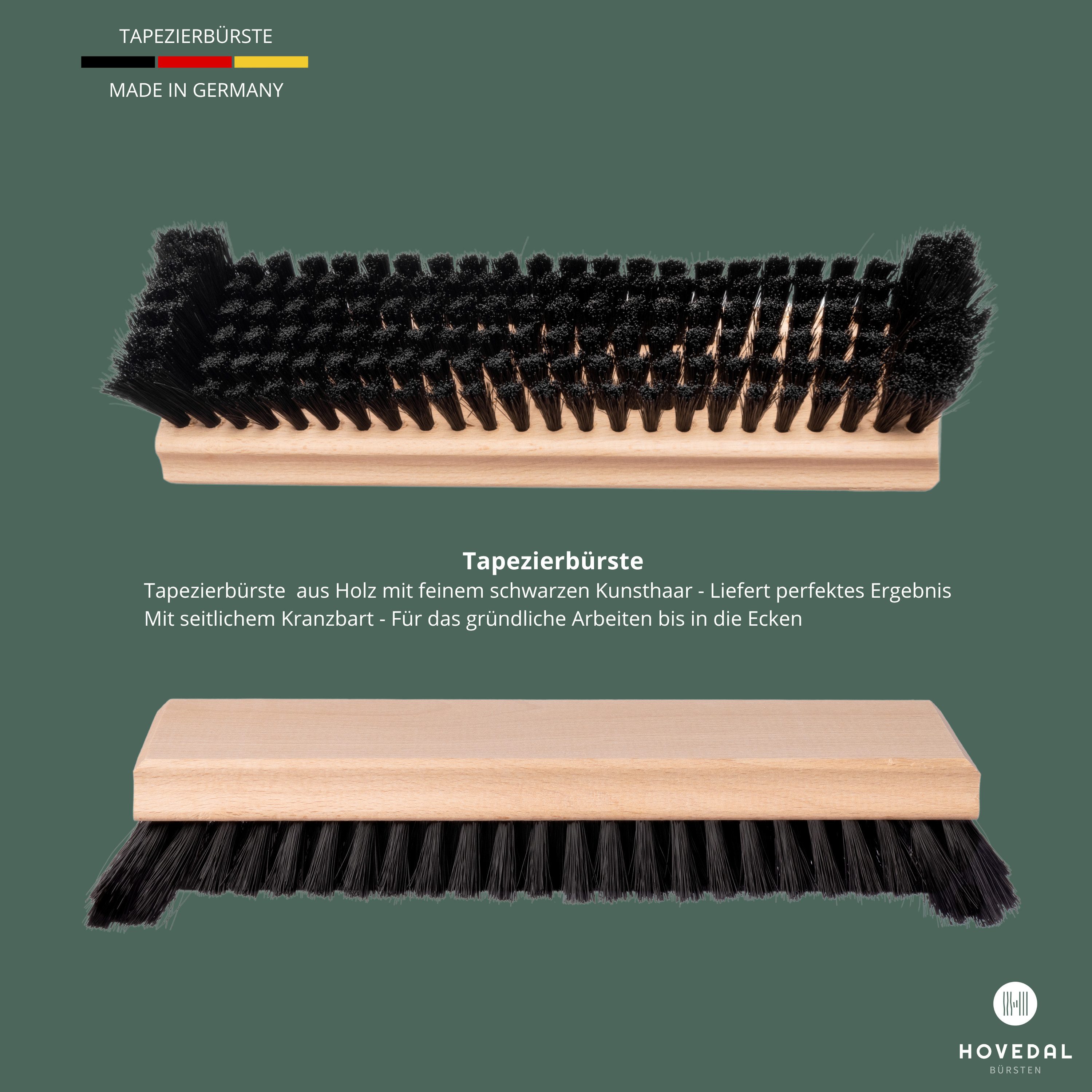 Hovedal Tapezierbürste Tapezierbürste, Tapetenbürste, Tapeten Bürste, Tapezierwischer, Für Profi und Haushalt