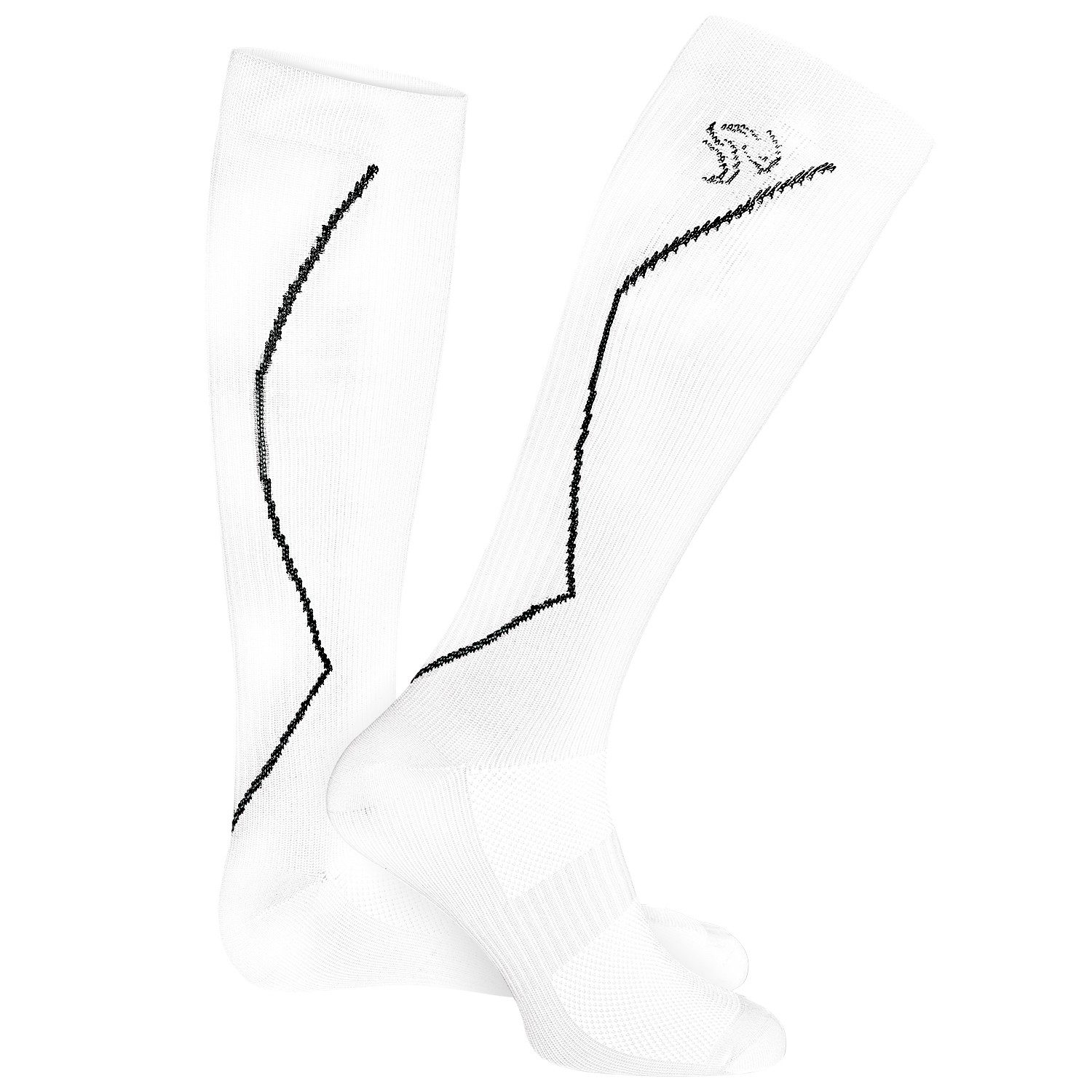Black Snake Kompressionsstrümpfe Kompressions-Laufsocken im 2er Pack für Damen & Herren (Sportsocken-Set, 2-Paar, Kompressions-Laufsocken für Damen und Herren)