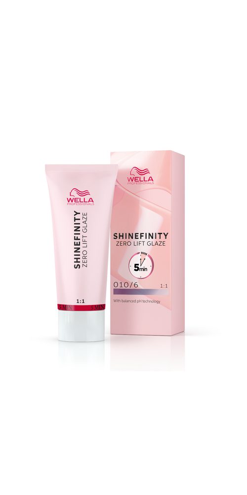 Wella Haarfarbe Wella ShineFinity Zero Lift Glaze 10/6 Lavender Flash 60ml