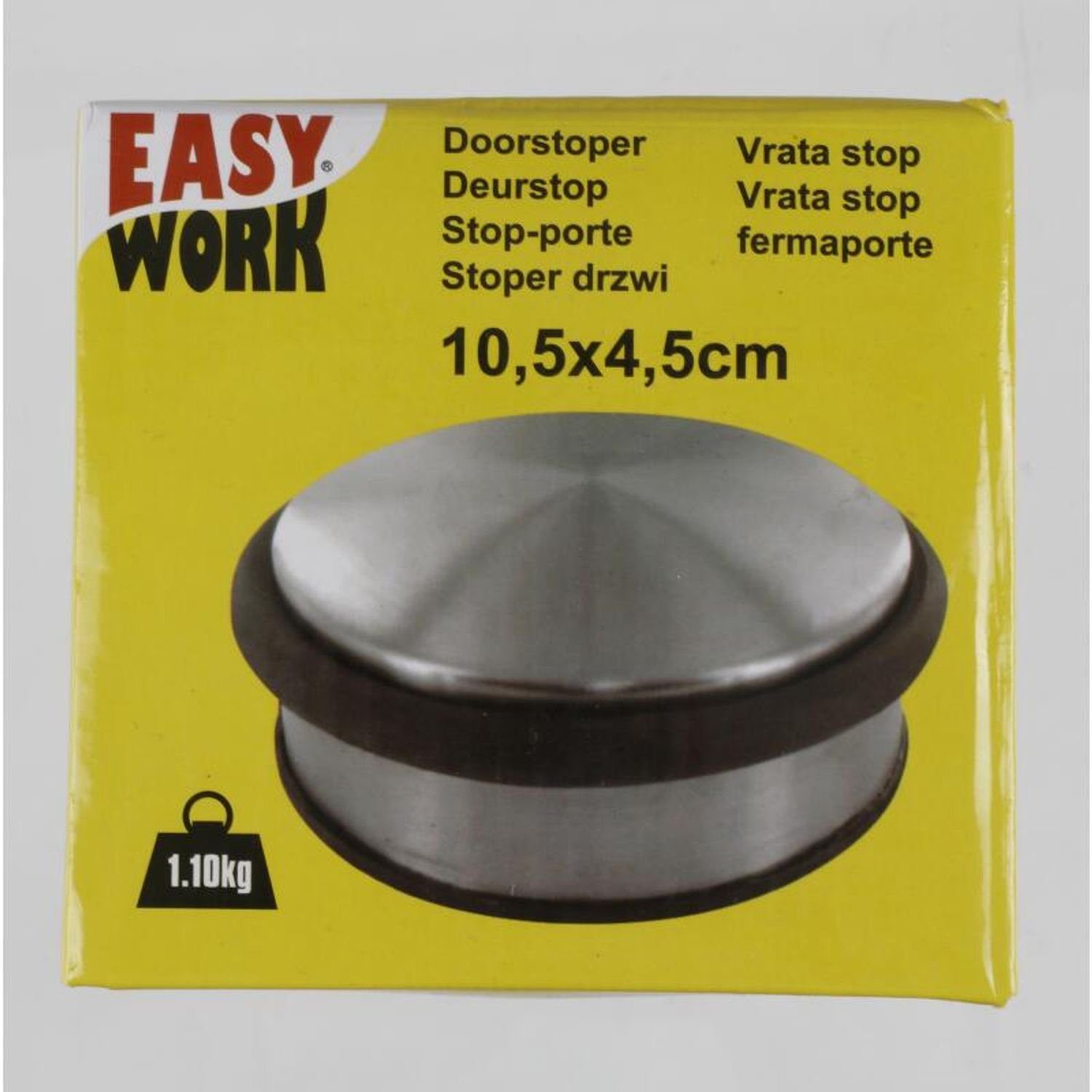 BURI Türstopper 12x Easy Work Türstopper 1,1kg Rutschfest Gummischutz Halter Puffer Sc