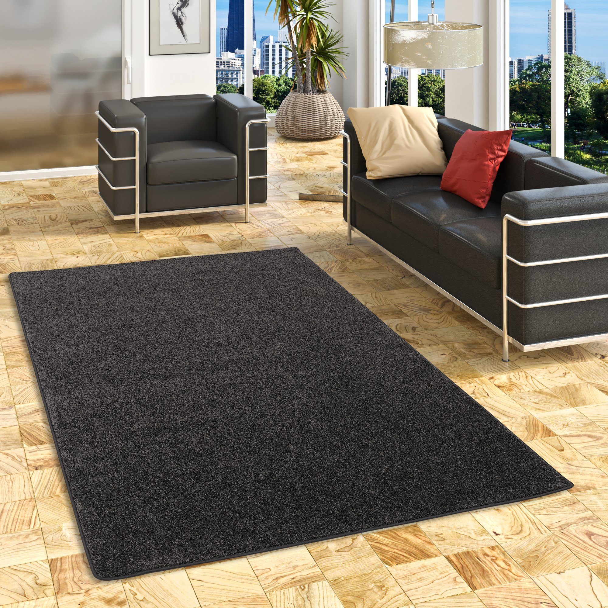 Snapstyle Hochflor-Teppich Hochflor Langflor Teppich Cottage, günstig online kaufen