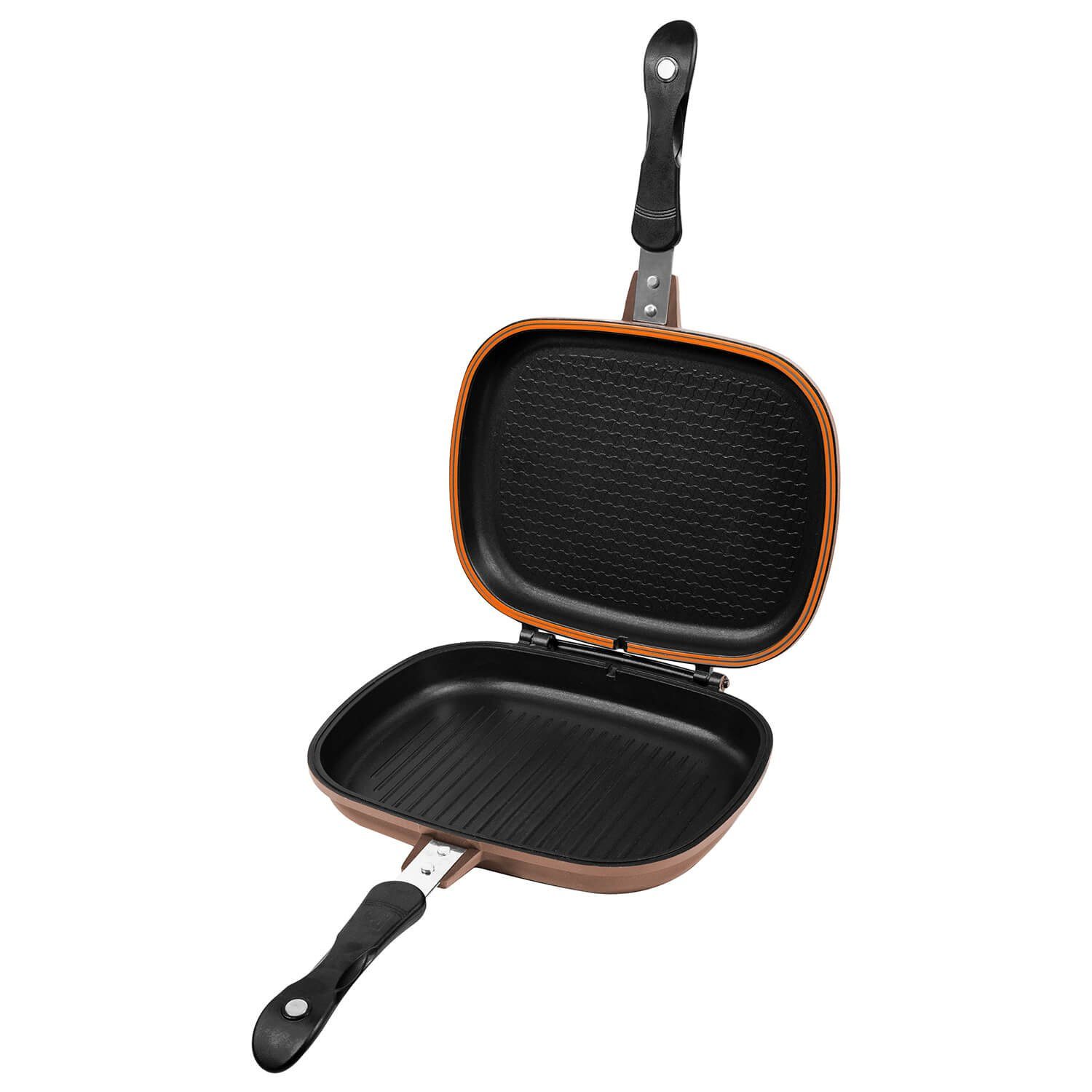 Delphin.sk Grillpfanne Delphin ProfiPan Outdoor Pfanne Grün Aluminium Camping Bratpfanne 28cm, Aluminium