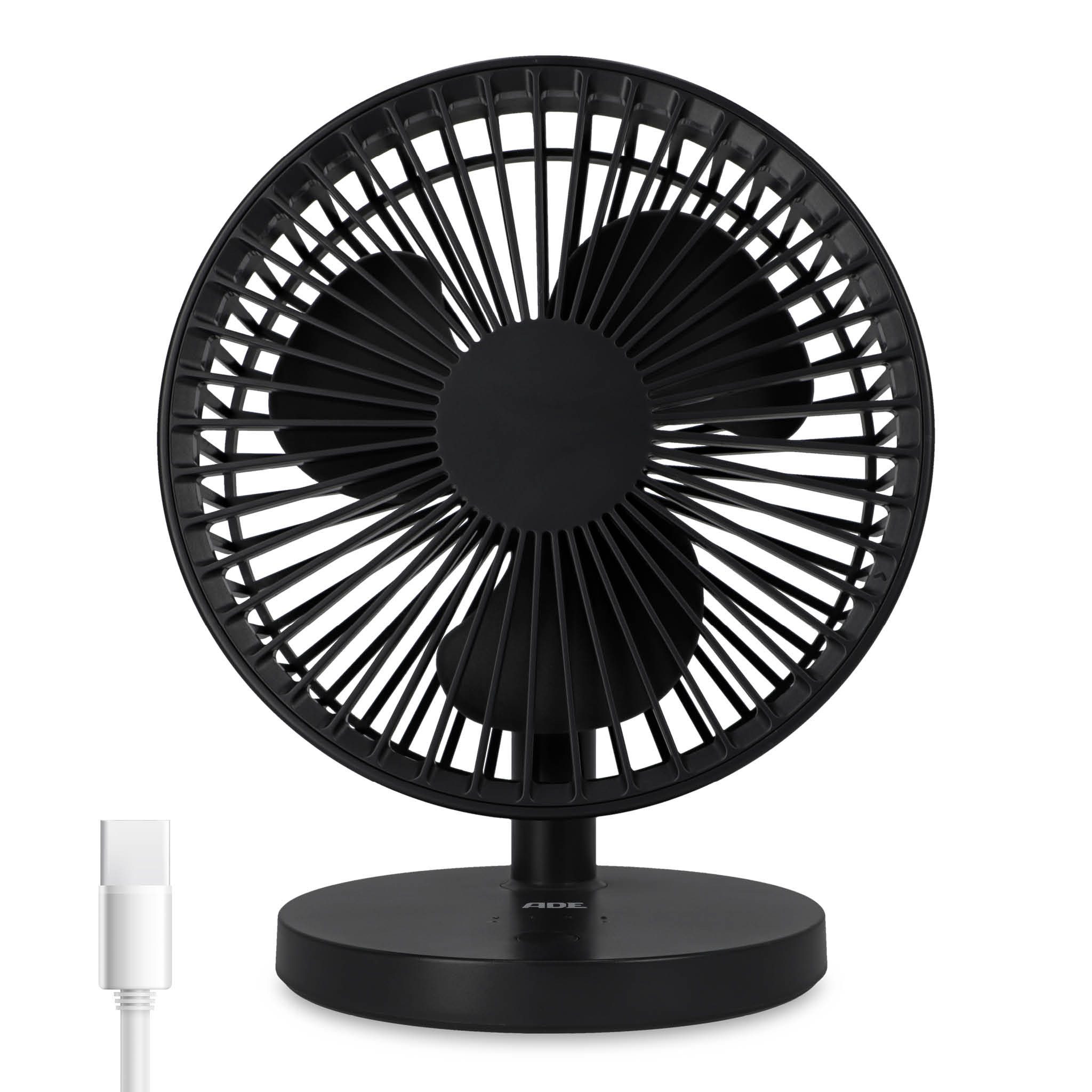 ADE Tischventilator sehr leiser USB-Ventilator mit günstig online kaufen