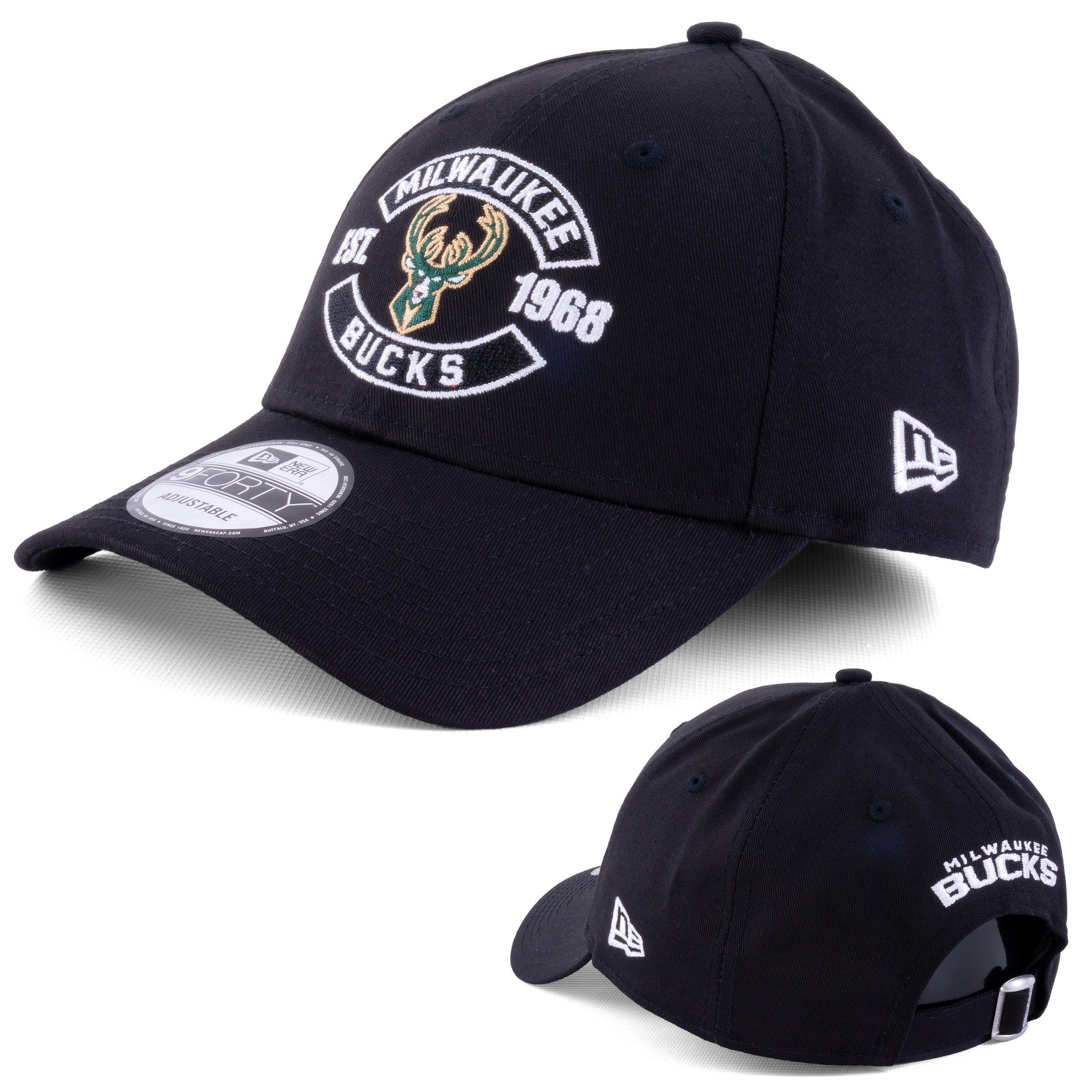 Baseball Cap Cap New Era NBA Cotton 940 Milbuc, G OSFM, F black