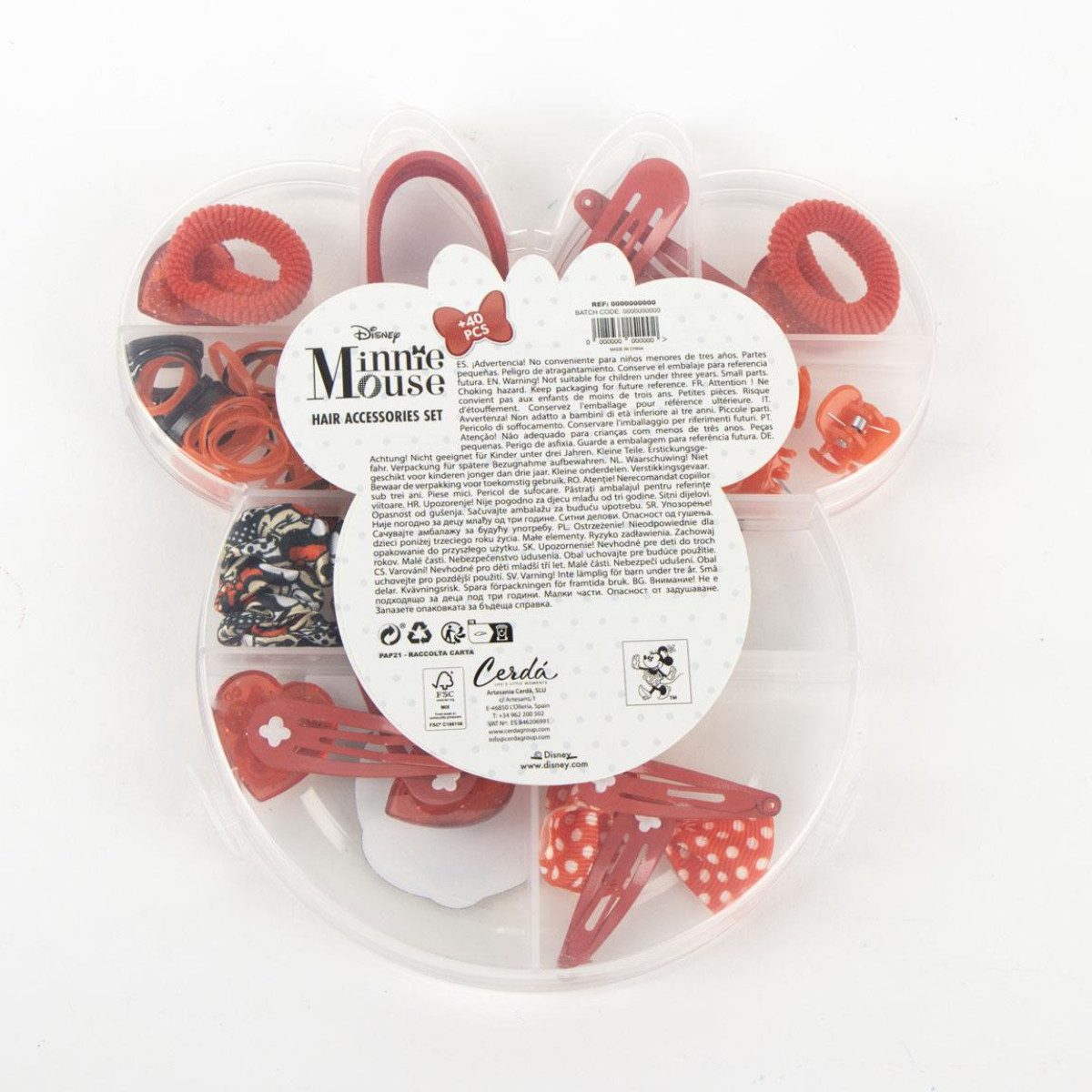 Disney Minnie Mouse Beautycase Beauty Spielset für fantasievolle Styling Spiele