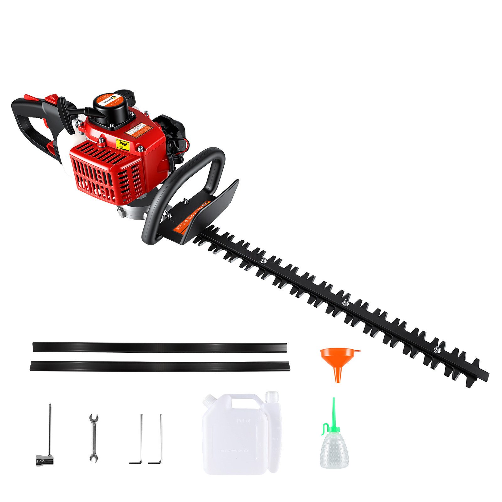 CONENTOOL Benzin-Heckenschere 60 cm Schwertlänge, 0,65 kW