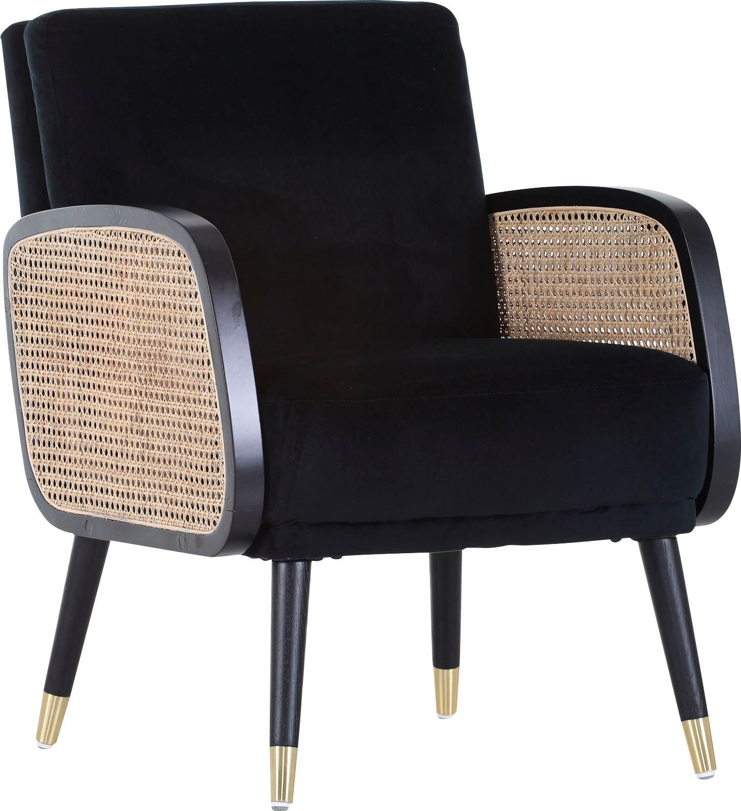 Gutmann Factory Sessel Hakoon, mit Wiener Geflecht Einsätzen